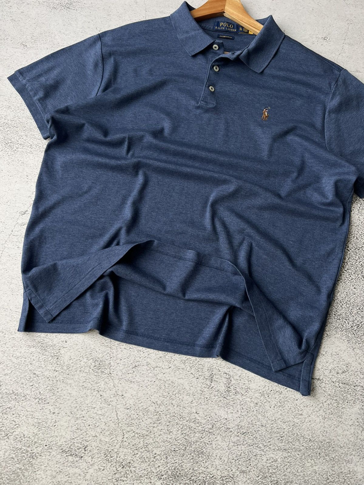 Polo Ralph Lauren 💙 Ralph Lauren Navy Polo Shirt XL – Embroidered Logo Size US XL / EU 56 / 4 - 5 Thumbnail