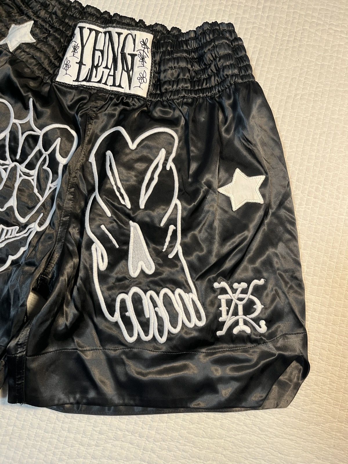 Drain Gang × Sad Boys Yung Lean (Rare) Otis Boxing Shorts Size US 28 / EU 44 - 4 Thumbnail