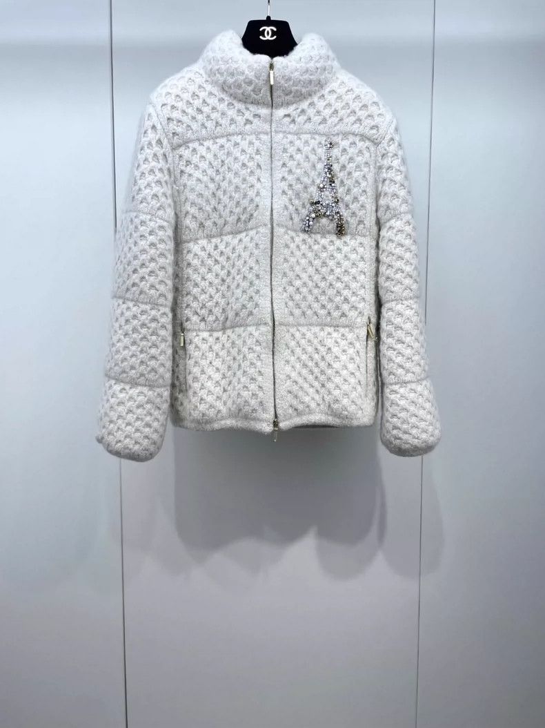 Chanel Chanel Metropolitan Series Eiffel Tower Cotton Jacket 2504- Size XS / US 0-2 / IT 36-38 - 1 Thumbnail