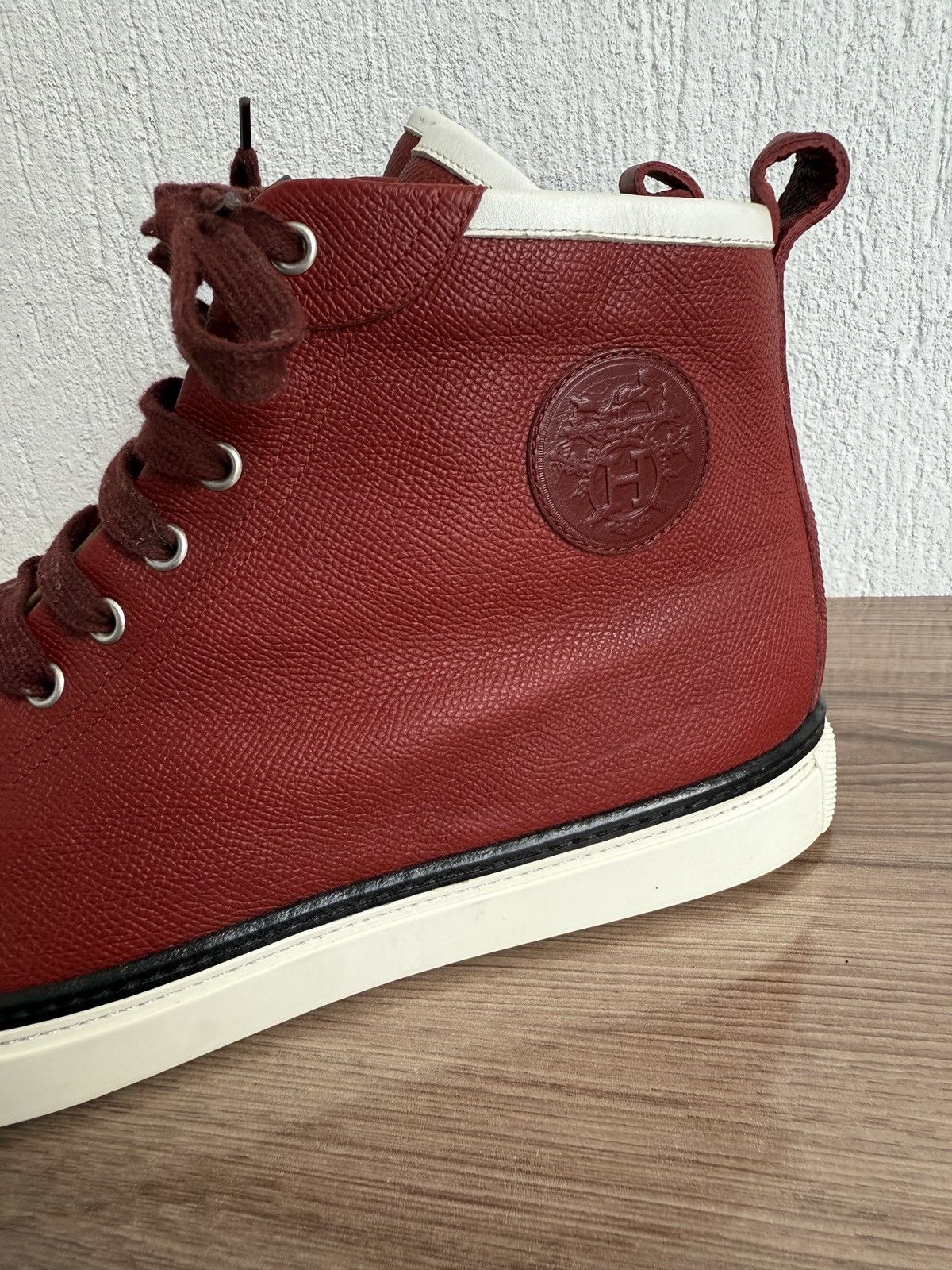 Hermes Jimmy high top sneakers Size US 9.5 / EU 42-43 - 17 Thumbnail
