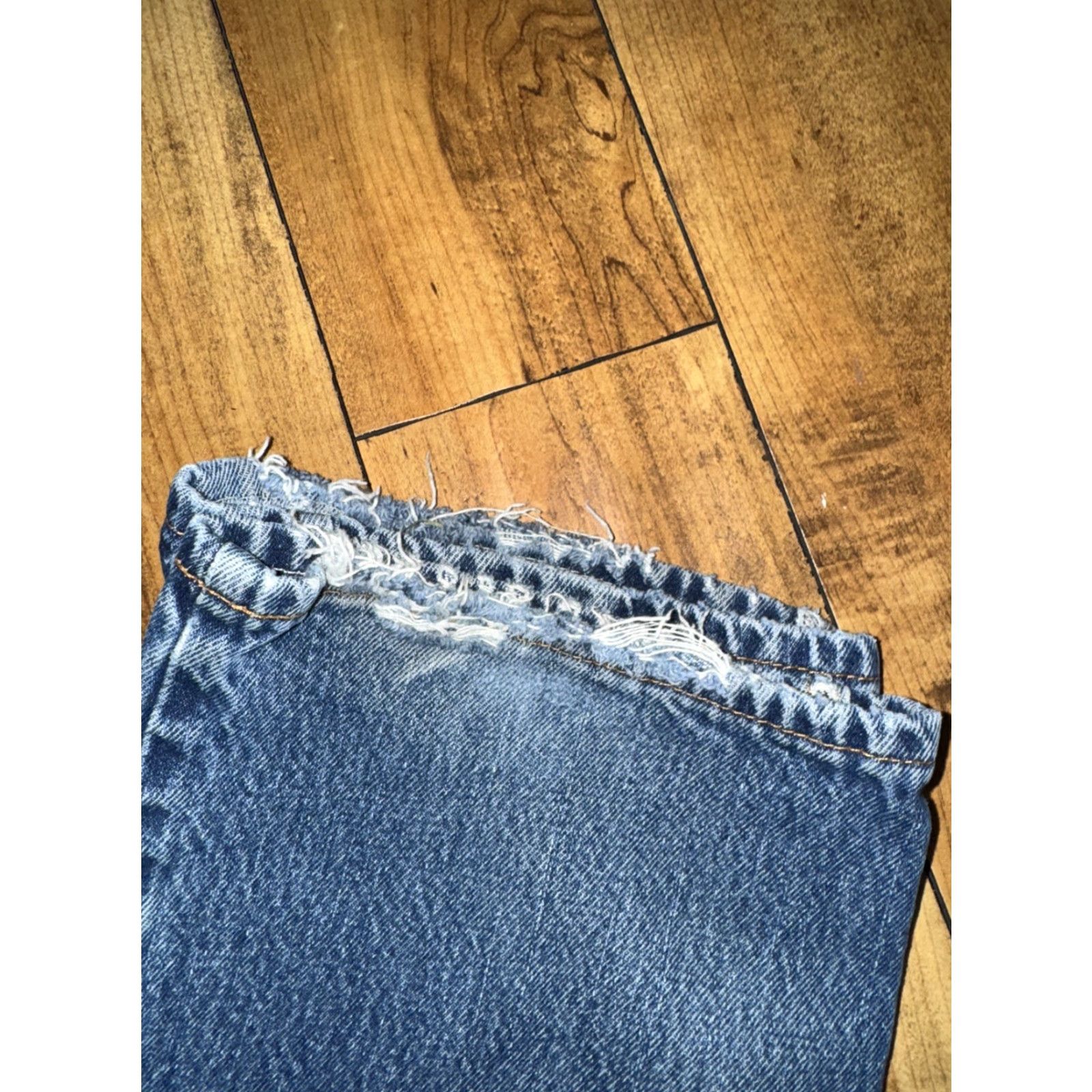 Dickies VINTAGE Dickies Jeans Denim 36x30 Men Blue Straight 36in Inseam Mens Jeans Heavy Denim Vintage Size US 36 / EU 52 - 3 Thumbnail