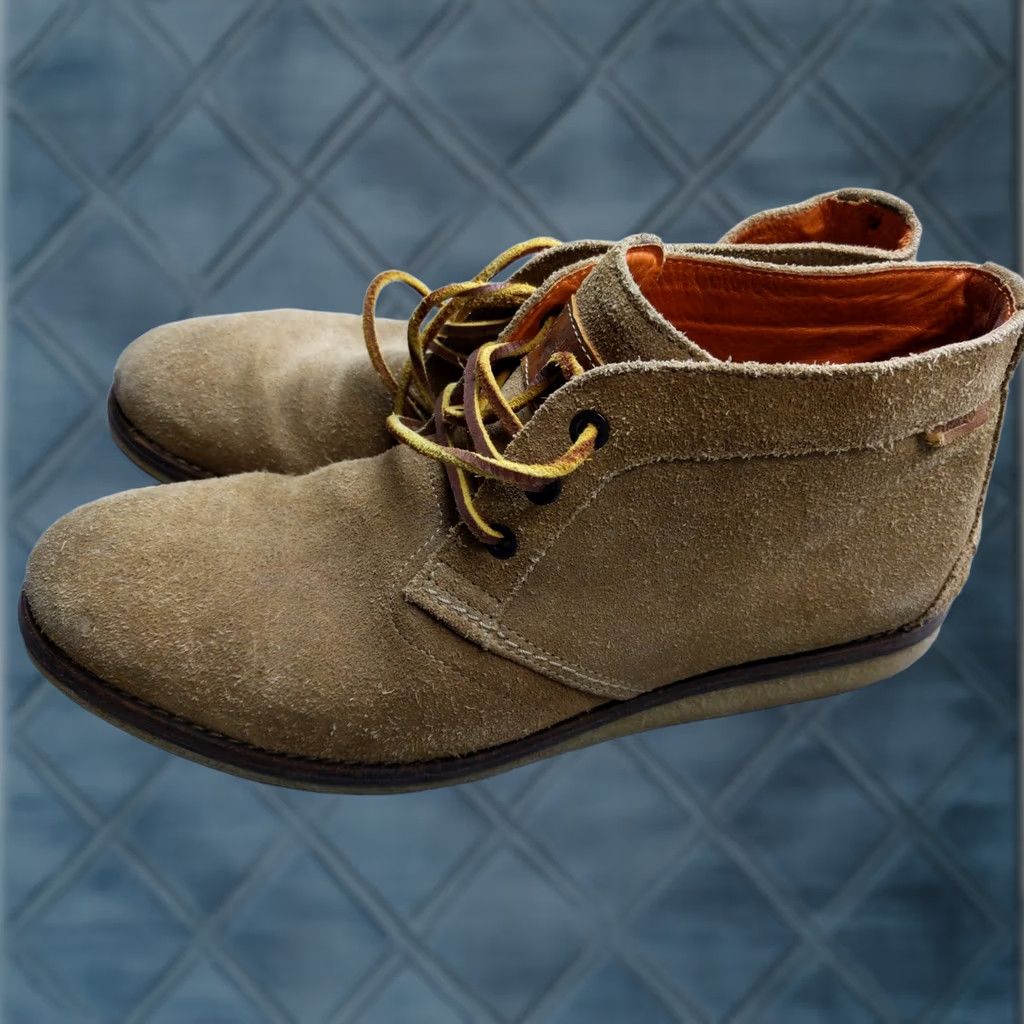 Vintage Wolverine 1883 Chukka Boots Mens 10.5 Brown Suede Crepe Sole Casual Shoes Size US 11 / EU 44 - 1 Thumbnail