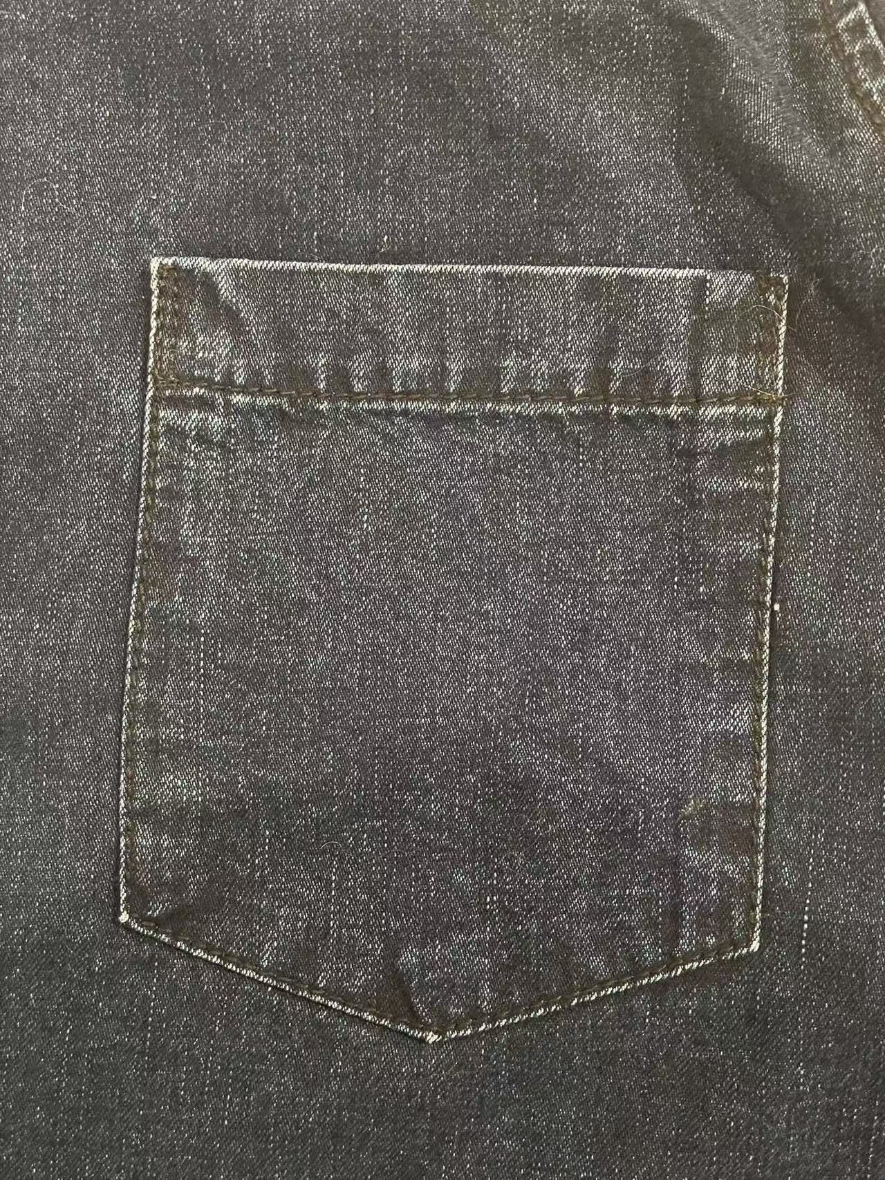 Chrome Hearts Chrome Hearts Women Cross Patch Denim Shirt Size US L / EU 52-54 / 3 - 7 Thumbnail
