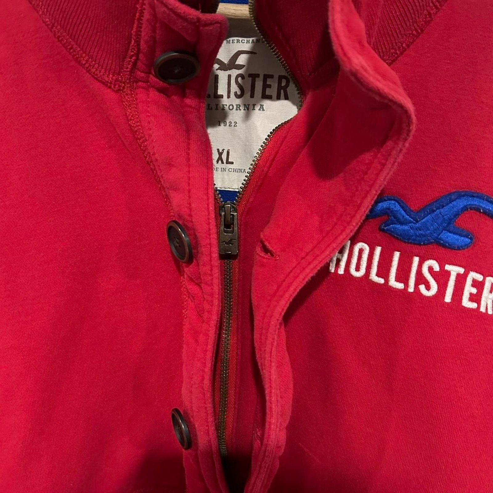 Hollister Men’s Fleece Hollister Jacket Size US XL / EU 56 / 4 - 3 Thumbnail