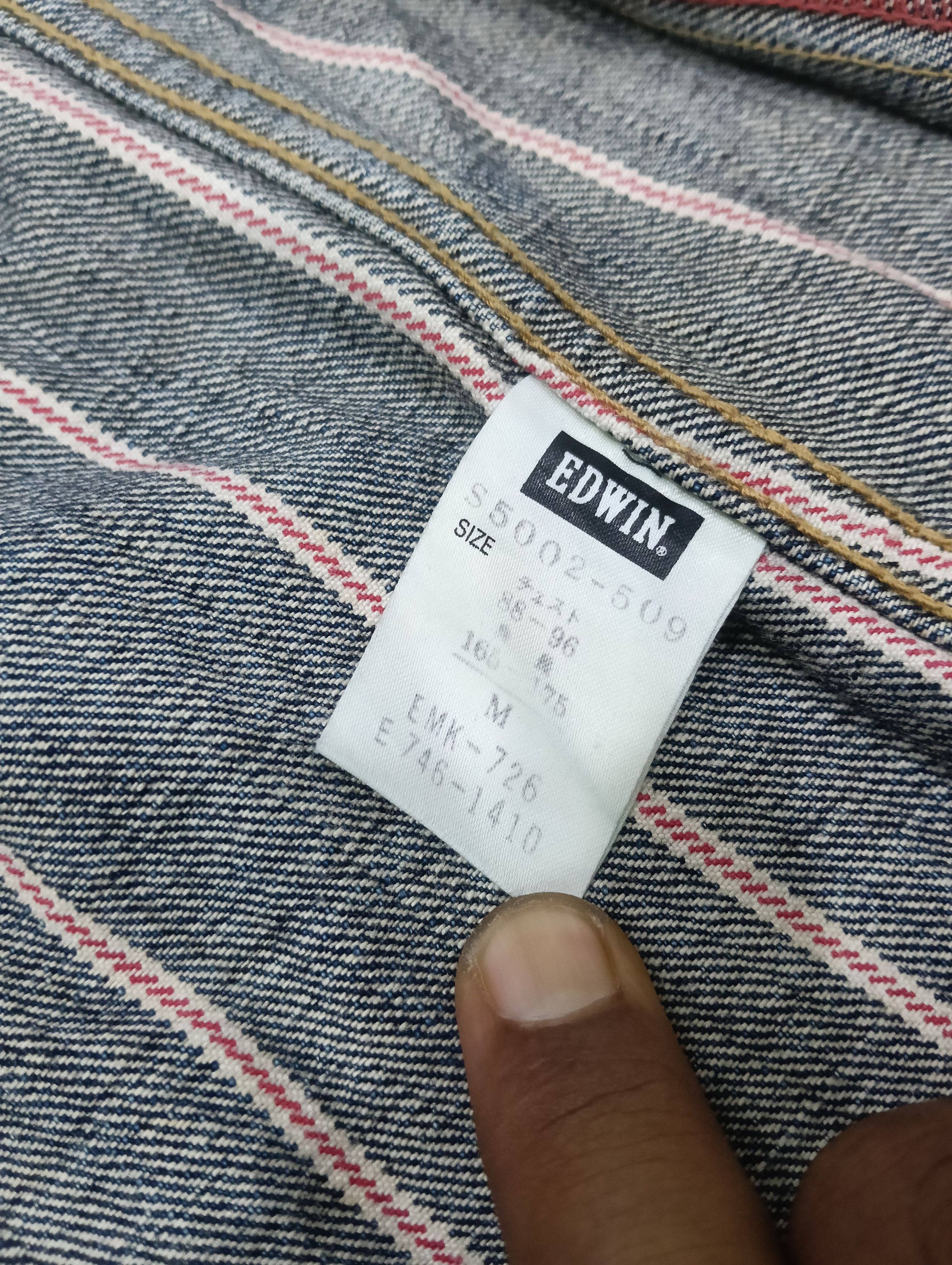 Edwin Vintage Edwin Full Selvedge Jacket 13oz Size US M / EU 48-50 / 2 - 13 Thumbnail