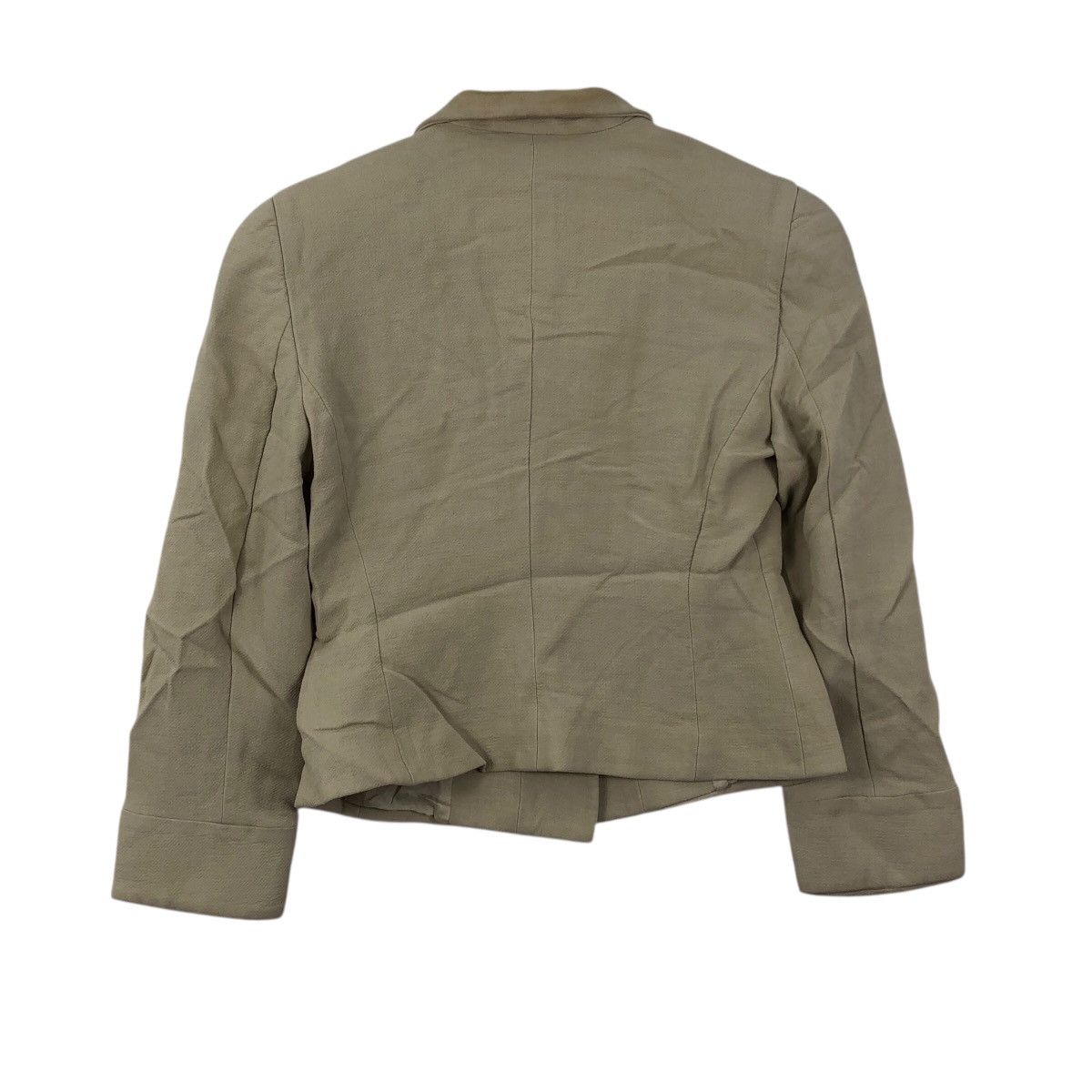 Emporio Armani Designer ARMANI BY EMPORIO ARMANI Italy Cross Button Jacket Size XS / US 0-2 / IT 36-38 - 4 Thumbnail