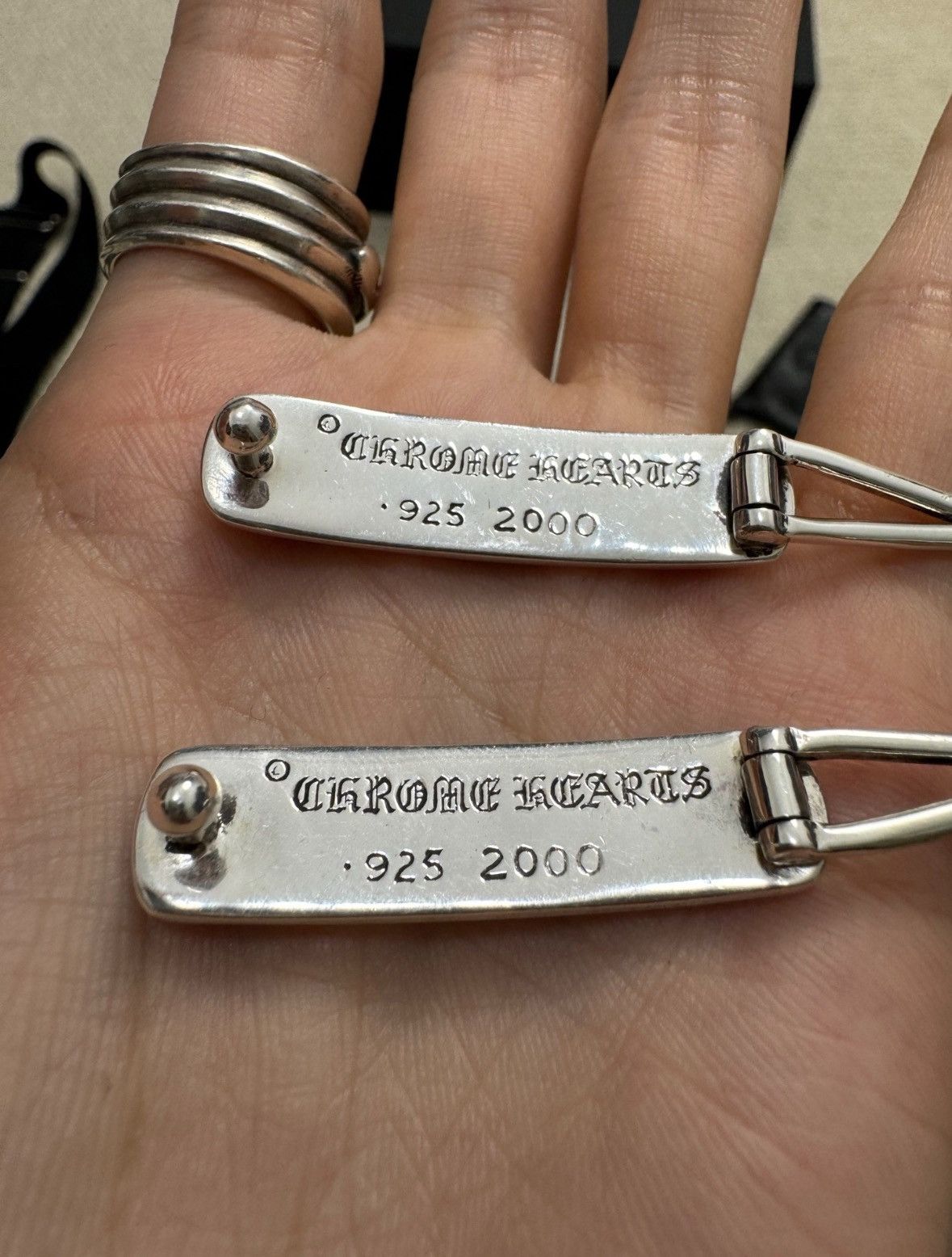 Chrome Hearts Chrome hearts hair clips Size ONE SIZE - 4 Thumbnail