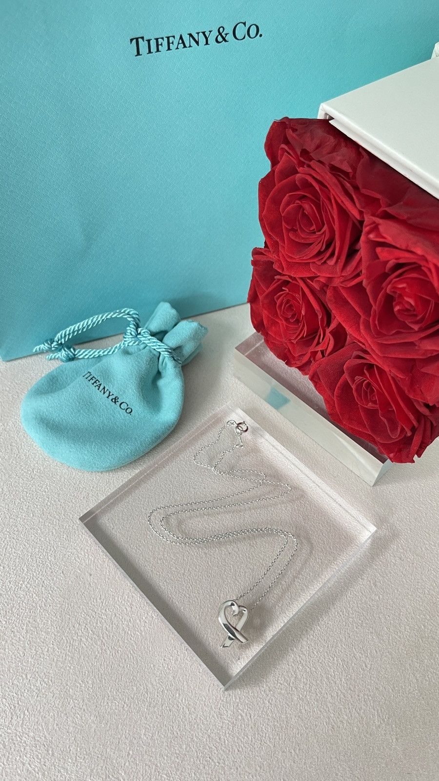 Tiffany & Co. Tiffany & Co. Loving Heart Silver Necklace 17” NEW $390 Size ONE SIZE - 12 Thumbnail