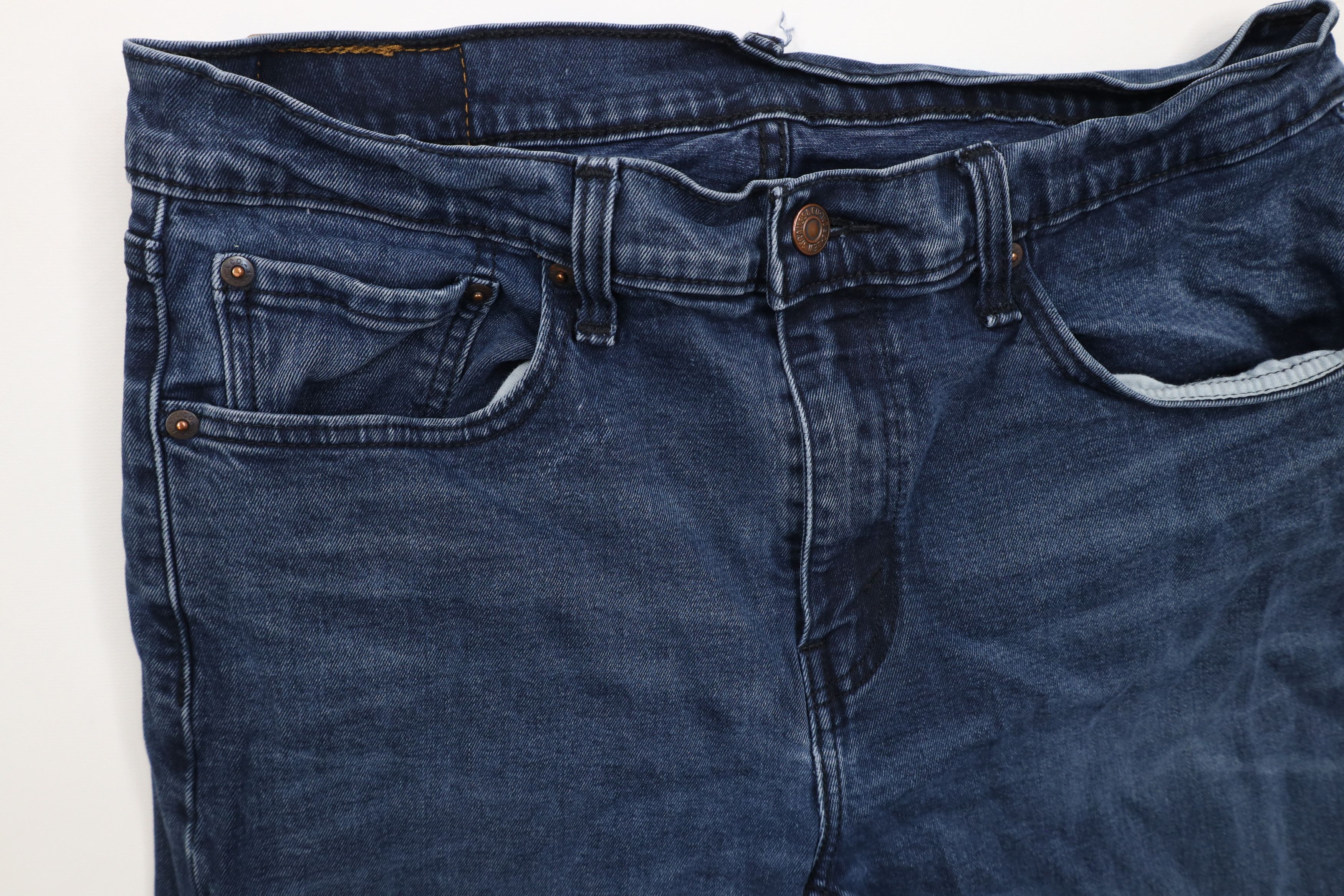 Levi's × Vintage Vintage Y2K Levis 512 Slim Fit Tapered Leg Denim Jeans Size US 33 - 5 Thumbnail