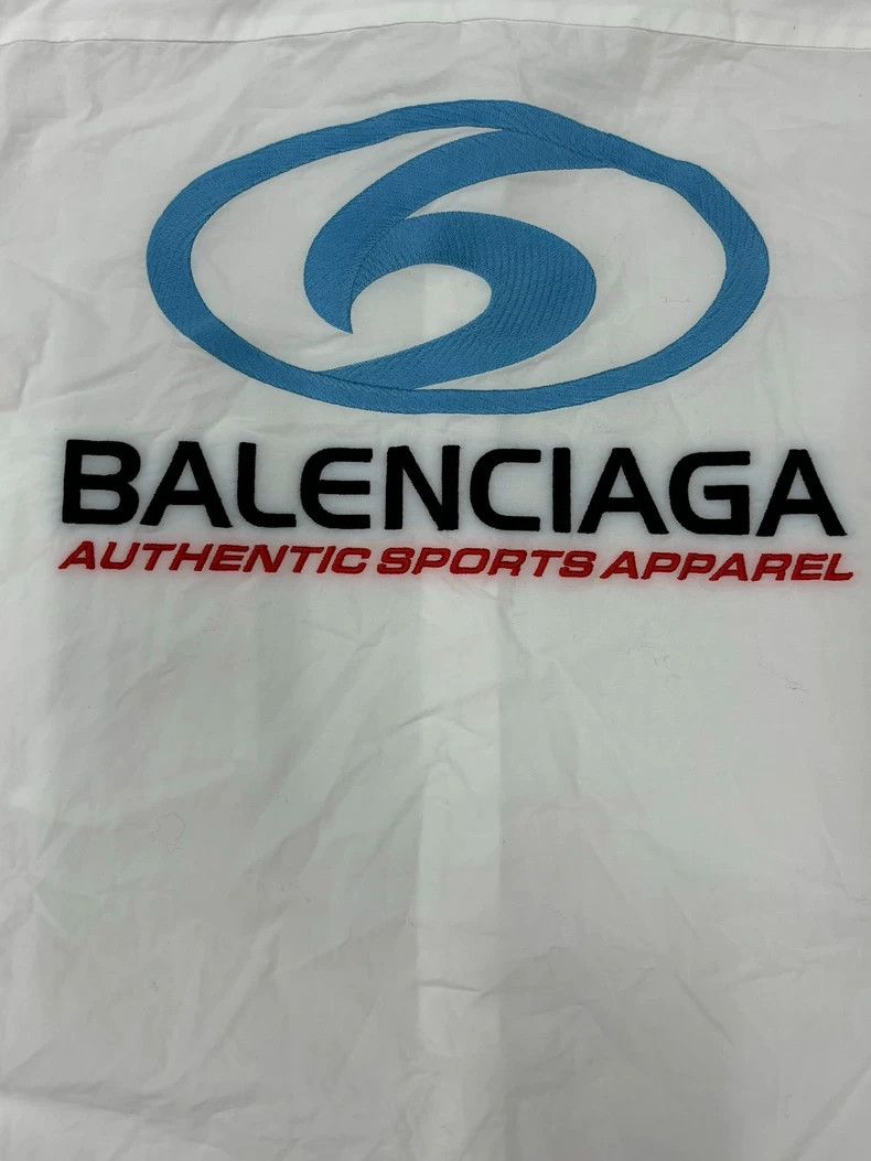 Balenciaga Balenciaga 24ss Surfer Embroidered Logo Shirt 2505-Nextarro Size US XXS / EU 40 - 3 Thumbnail
