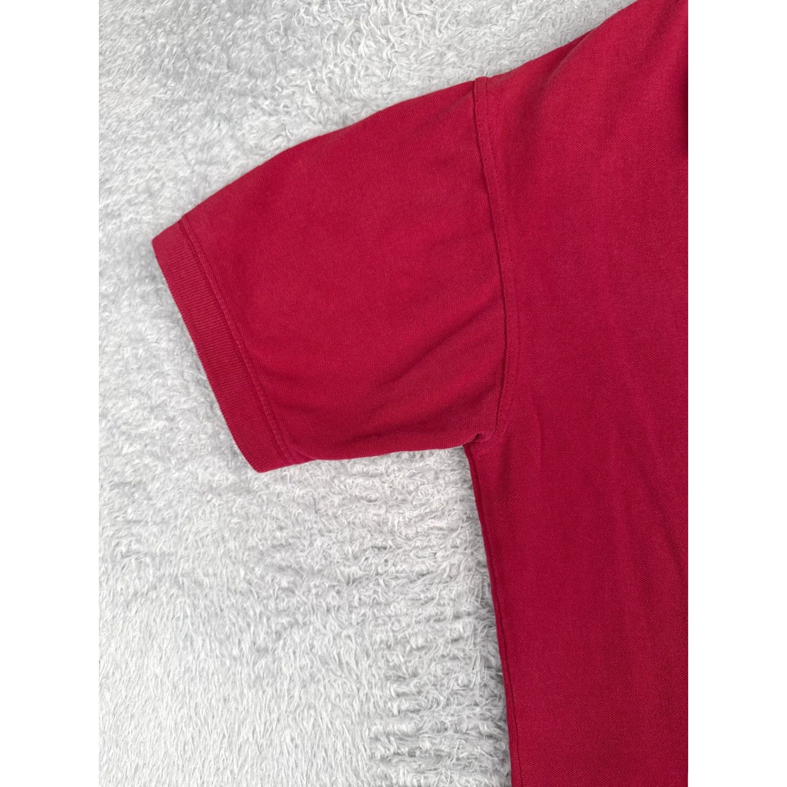 Lacoste Lacoste Polo Shirt Men Red Short Sleeve Slim 5 100% Cotton Knit Croc Logo Vintage No Size US S / EU 44-46 / 1 - 3 Thumbnail