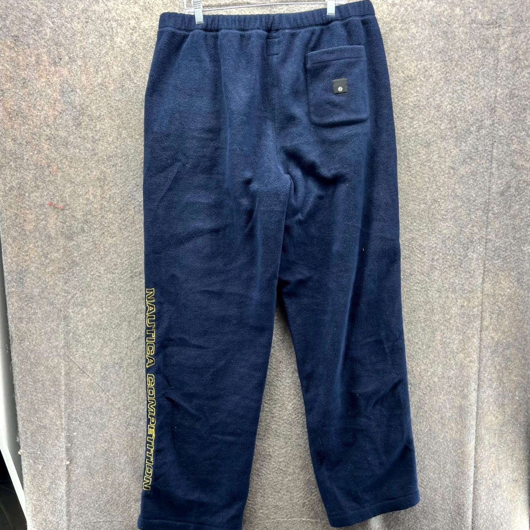 Nautica Nautica Competition Pants Men XXL Navy Blue Fleece Athletic Vintage Y2K 90s Nautica Pants Men's XXL Navy Blue Fleece Athletic Vintage 90s Size US 39 - 2 Thumbnail
