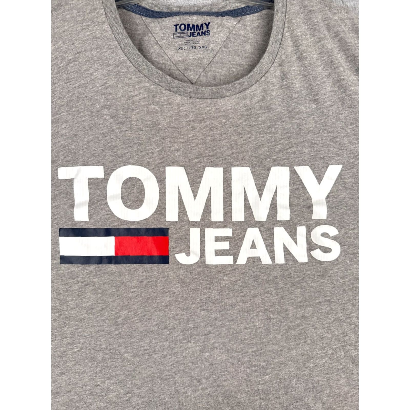 Tommy Hilfiger Tommy Hilfiger Shirt Men XL Gray Long Sleeve 100% Cotton Jersey Crew Neck Classic Size US XL / EU 56 / 4 - 6 Thumbnail