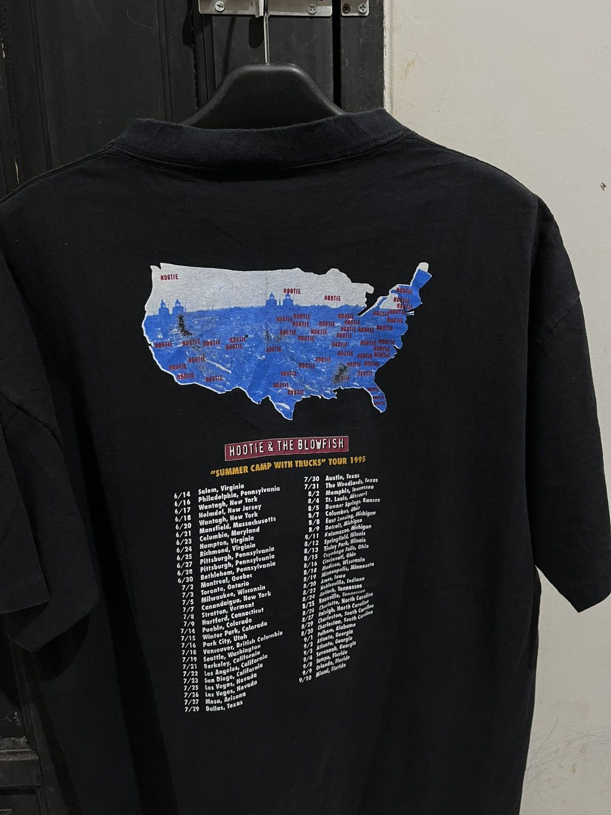 Band Tees × Vintage Hootie & The Blowfish Tour 1995 Size US XL / EU 56 / 4 - 4 Thumbnail