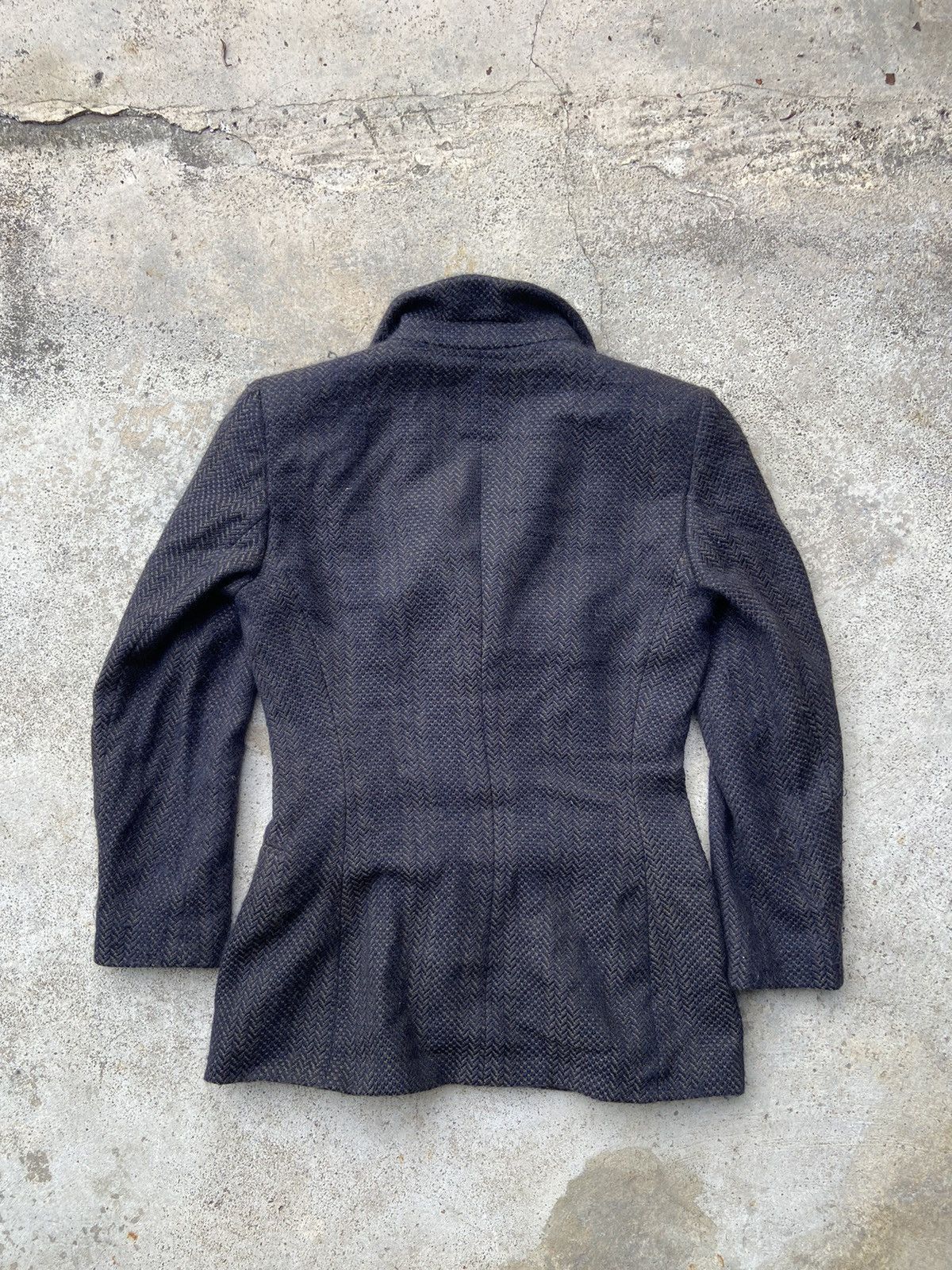 Giorgio Armani Vintage 1980’s Giorgio Armani Wool Blend Blazer Jacket Size 38S - 5 Thumbnail