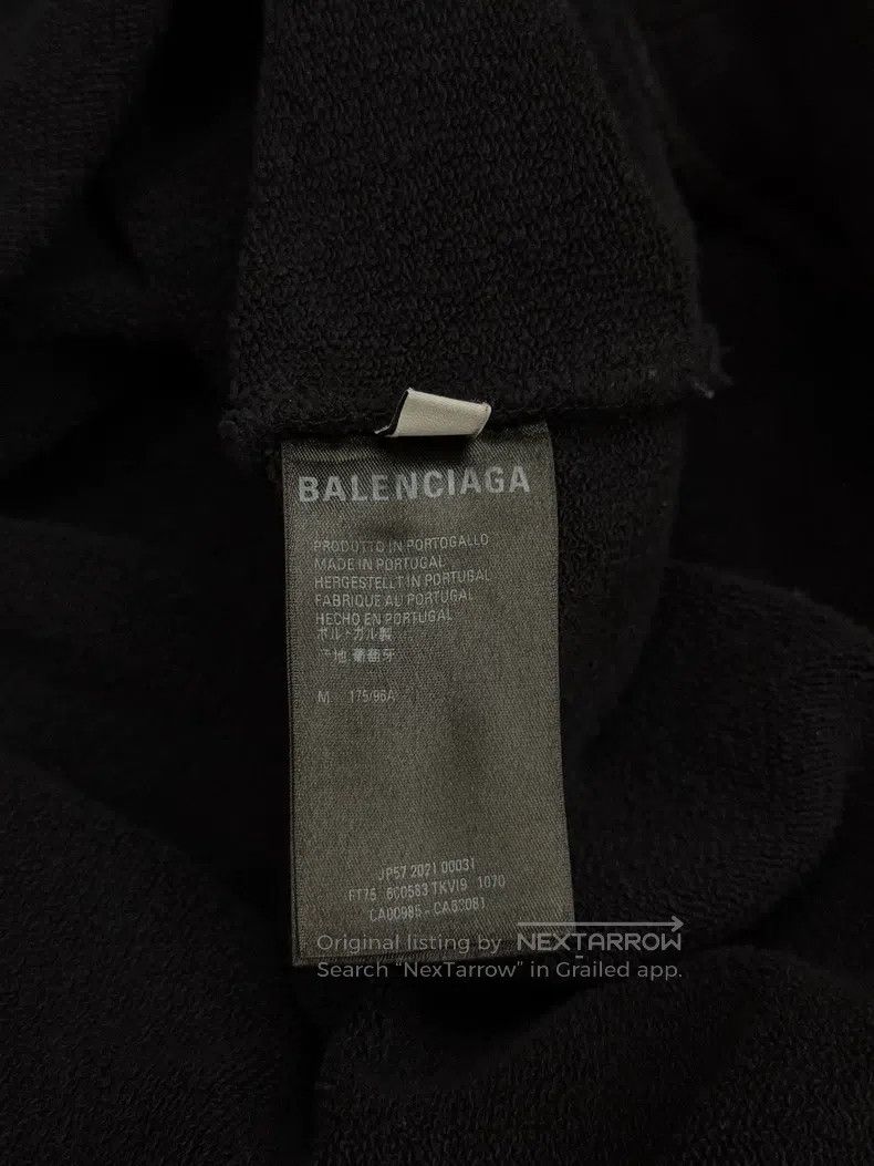 Balenciaga Balenciaga Hooded Sweatshirt Coke Logo Black M Size Size US M / EU 48-50 / 2 - 8 Thumbnail