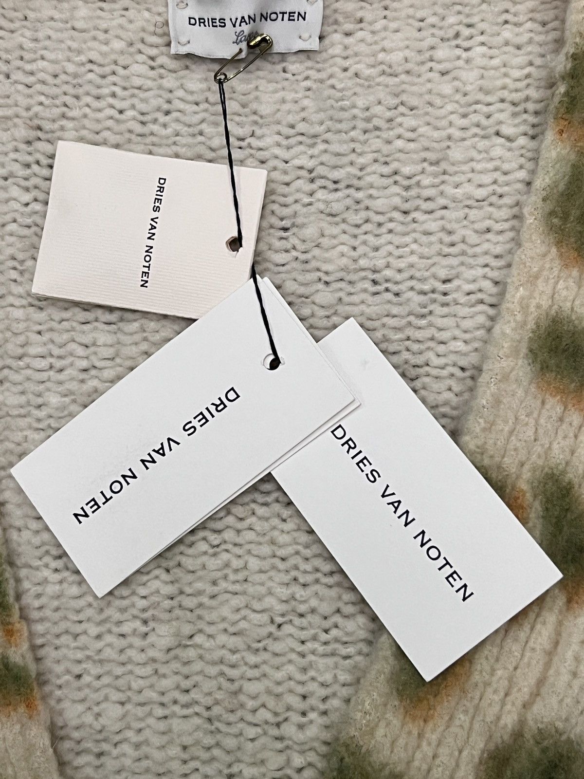 Dries Van Noten Dries Van Noten FW22 Lookbook Leopard Print Merino Wool Card Size US L / EU 52-54 / 3 - 14 Thumbnail