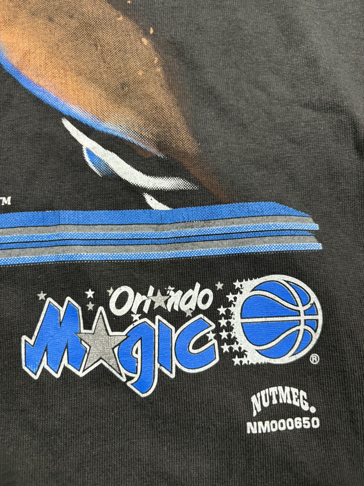NBA Vintage Shaquille O’Neal Orlando Magic Nutmeg NBA 90s Tee Size US L / EU 52-54 / 3 - 8 Thumbnail