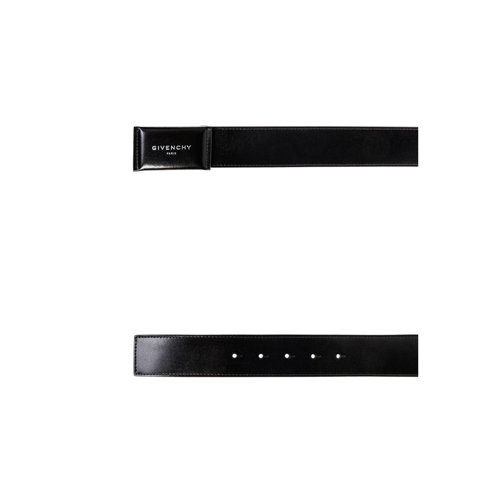 Givenchy GIVENCHY Black Leather Belt New & Authentic (Men's size:95;) Size ONE SIZE - 3 Thumbnail