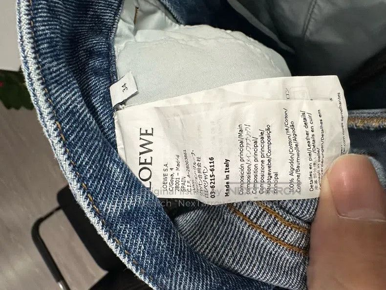 Loewe Loewe Best-Selling Large Logo Denim Shorts Size 42" / US 20 - 6 Thumbnail