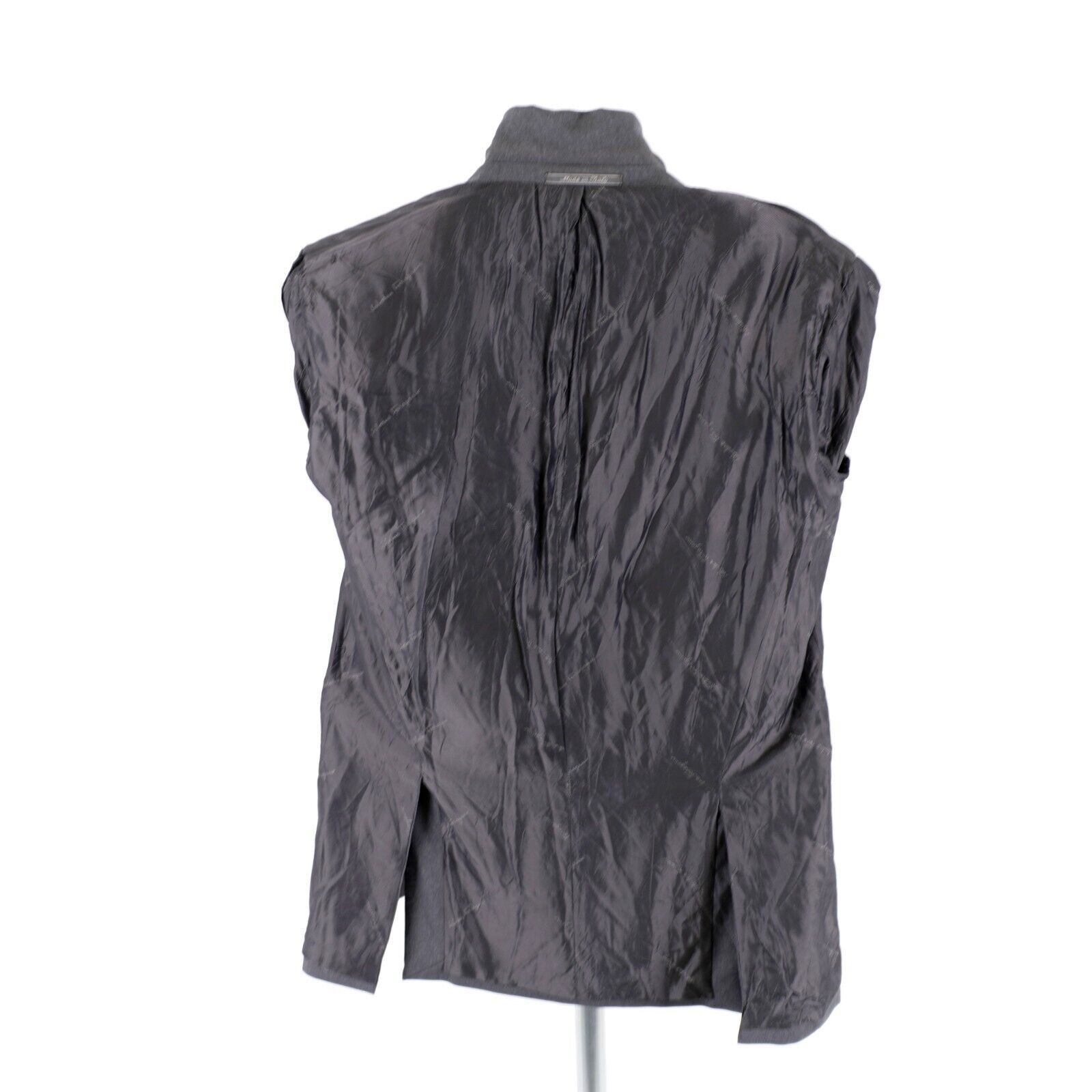 Salvatore Ferragamo DAMAGED Salvatore Ferragamo Wool Gray 3 Button Blazer 38L / Size 38L - 15 Thumbnail