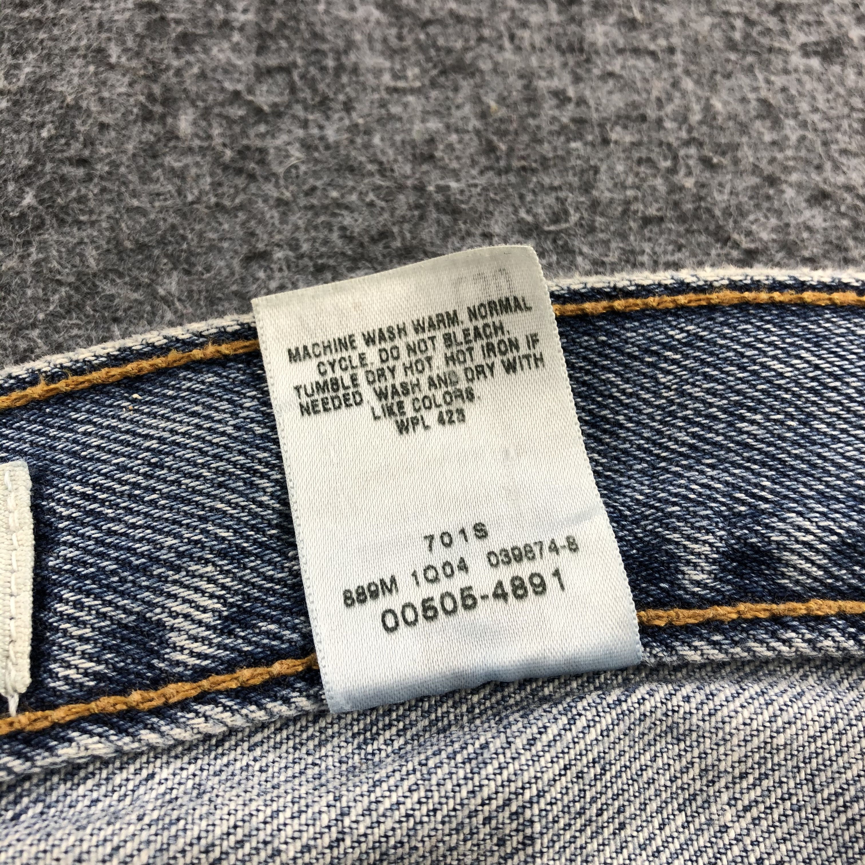 Levi's × Vintage Vintage Blue Wash Levis 505 Jeans-JM1230 Size US 32 / EU 48 - 11 Thumbnail