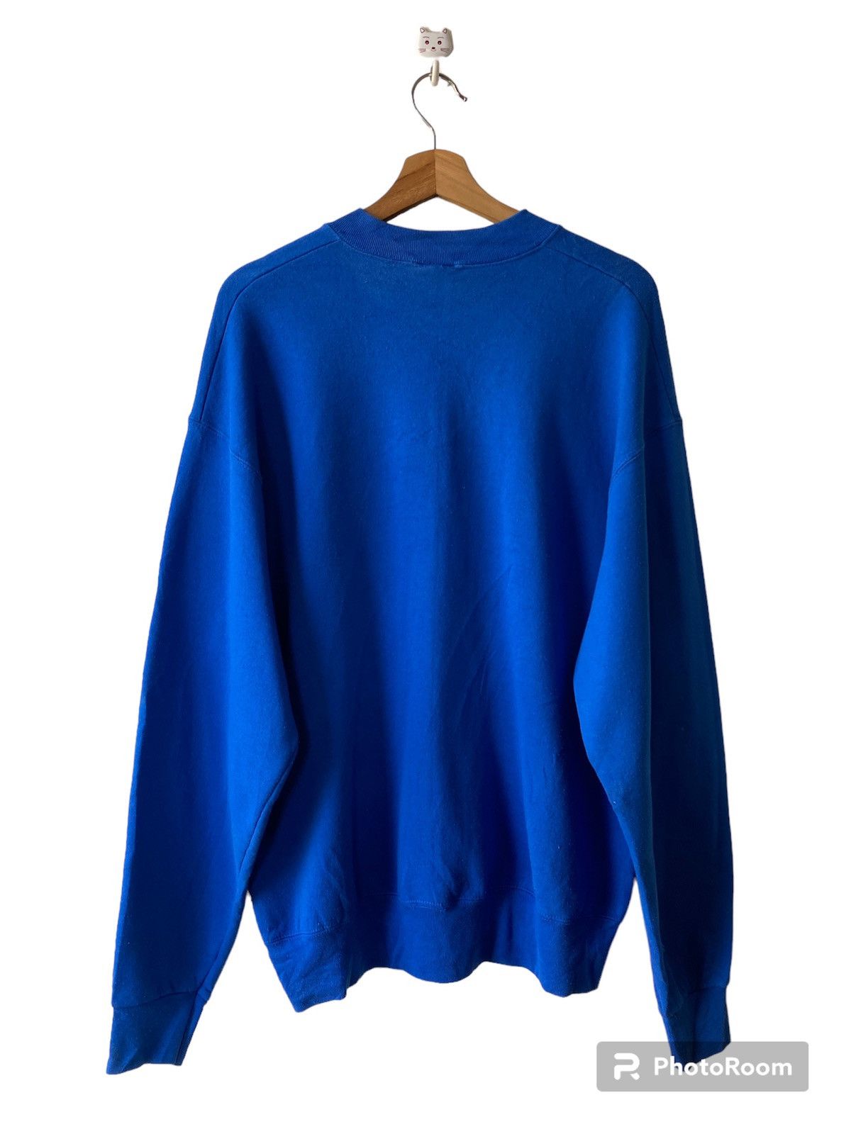 NFL × Vintage Vintage 90’s New York Giants Distressed Sweatshirt Size US XL / EU 56 / 4 - 2 Thumbnail