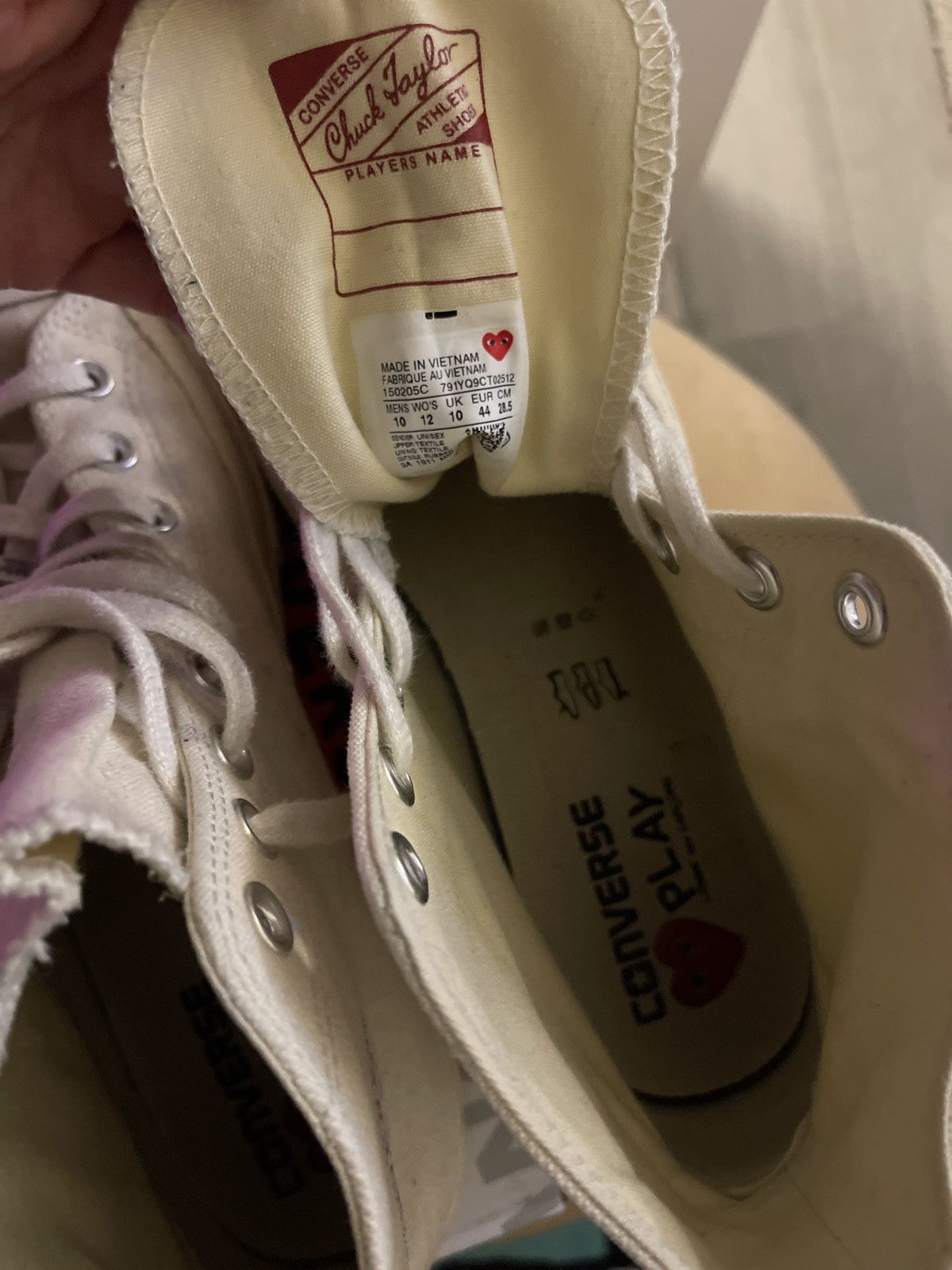 Comme des Garcons × Converse Comme des Garcons Converse Size US 10 / EU 43 - 4 Thumbnail