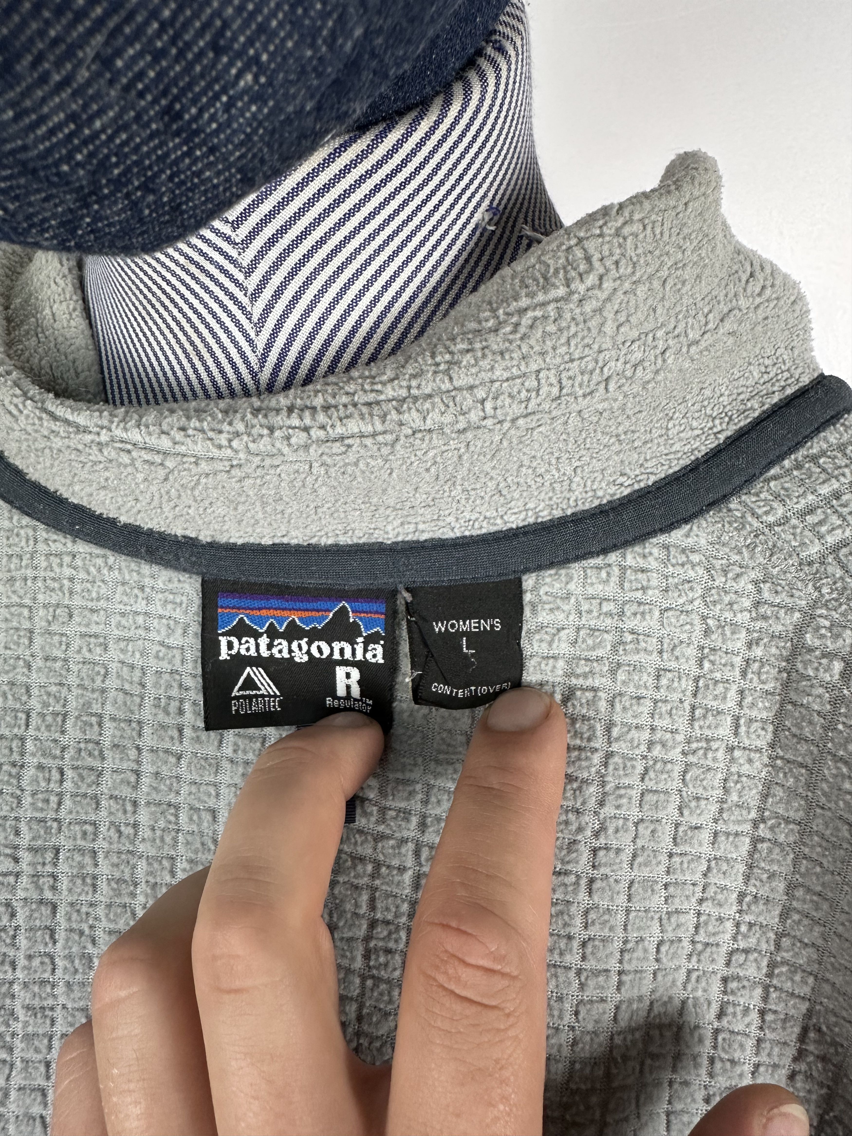 Patagonia Vintage Patagonia Polartec R Regulator Fleece Jacket Size L / US 10 / IT 46 - 13 Thumbnail