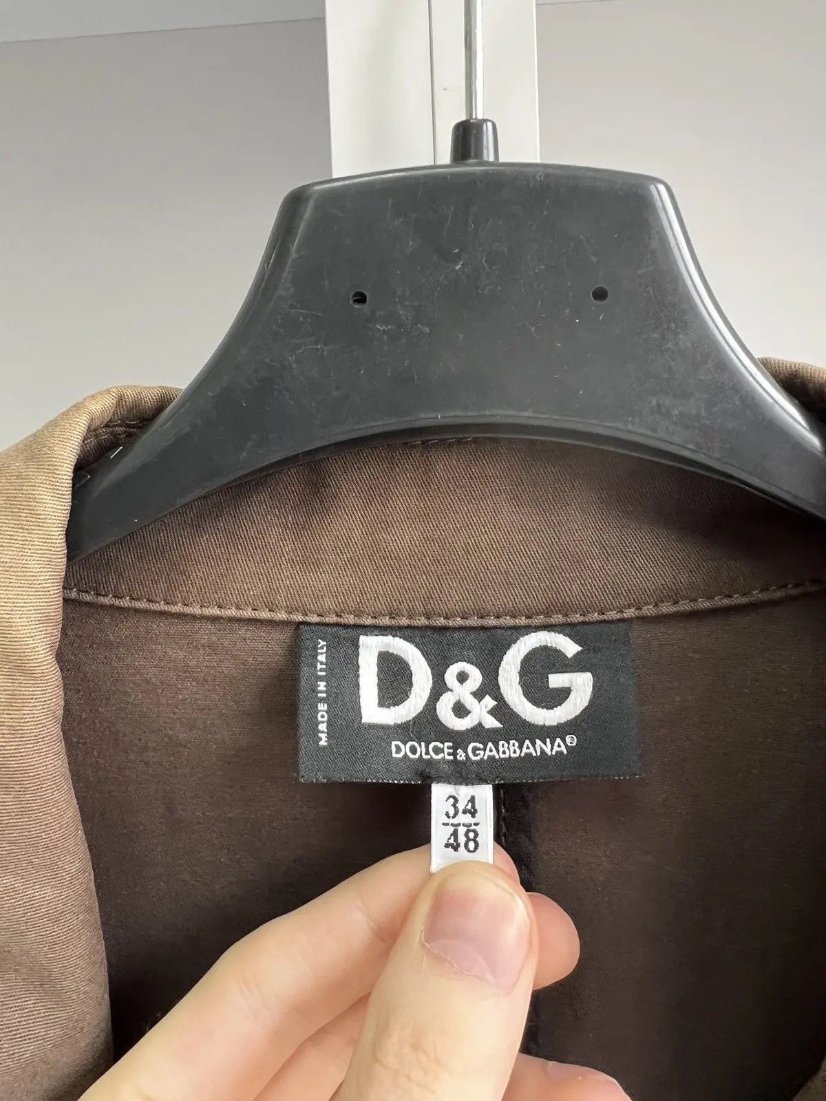 Dolce & Gabbana × Vintage Vintage Dolce Gabbana brown archival trench coat Size US M / EU 48-50 / 2 - 9 Thumbnail