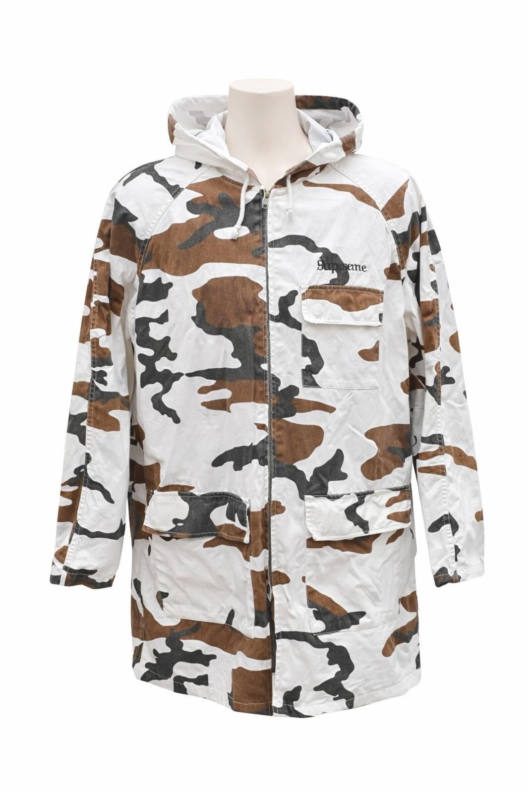 Supreme Twill Zip Parka | Grailed