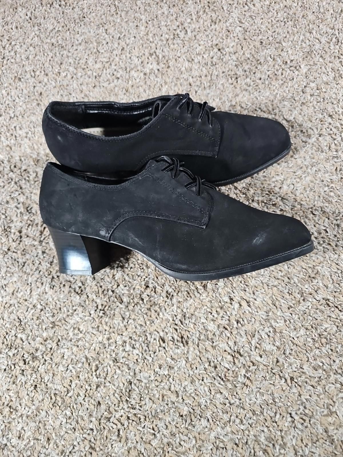 Other ComfortPlus Womens 10W Lace Up Heels Size US 10 / IT 40 - 2 Thumbnail