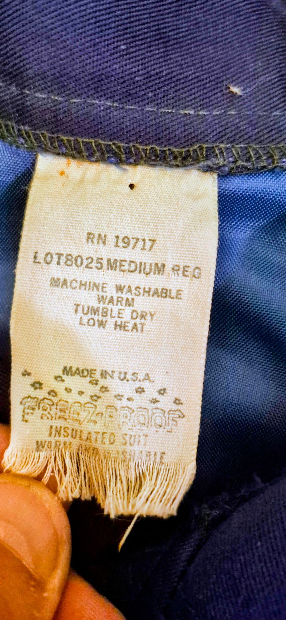 Other Franks Bros Insulated Coveralls Made in USA Men's Medium Size US 39 - 9 Thumbnail