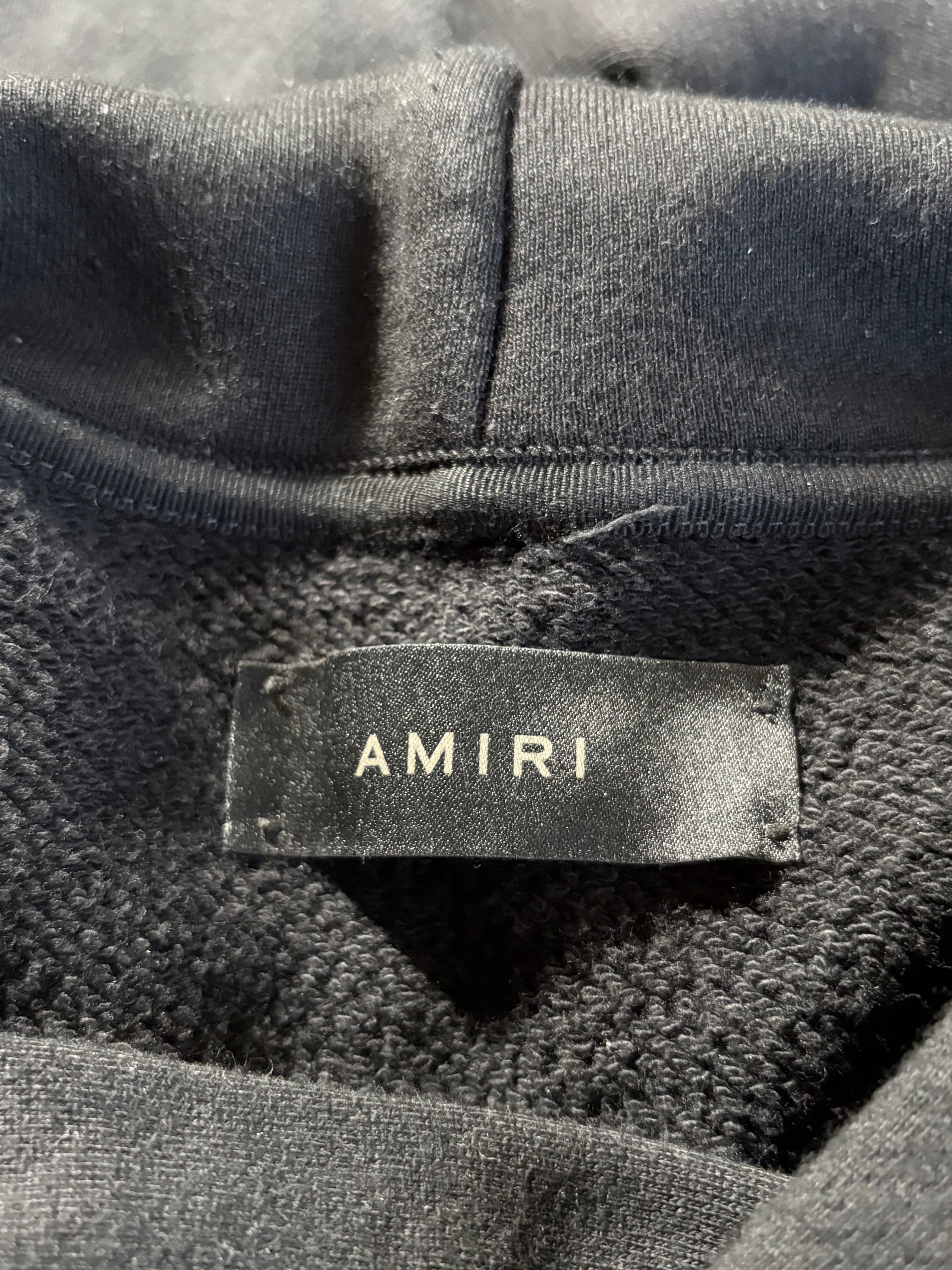 Amiri Amiri Metallic Logo Pullover Hoodie - Size XXXL Size US XXL / EU 58 / 5 - 6 Thumbnail