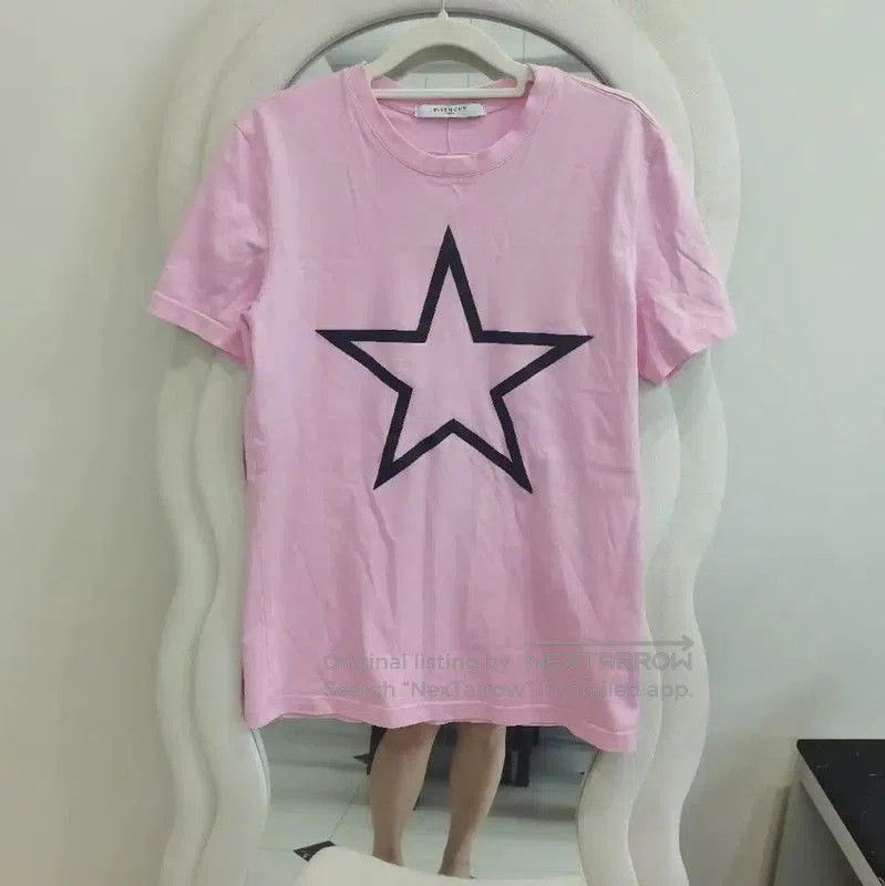 Givenchy Givenchy Pink Cotton Short Sleeve T-Shirt . Size S / US 4 / IT 40 - 1 Thumbnail