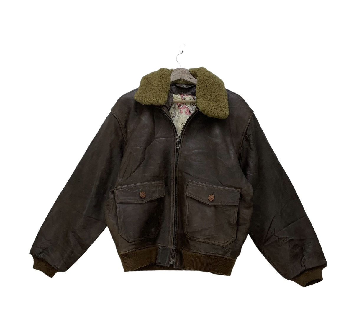 Vintage Vintage Japanese Brand Leather Jacket Size US M / EU 48-50 / 2 - 1 Thumbnail