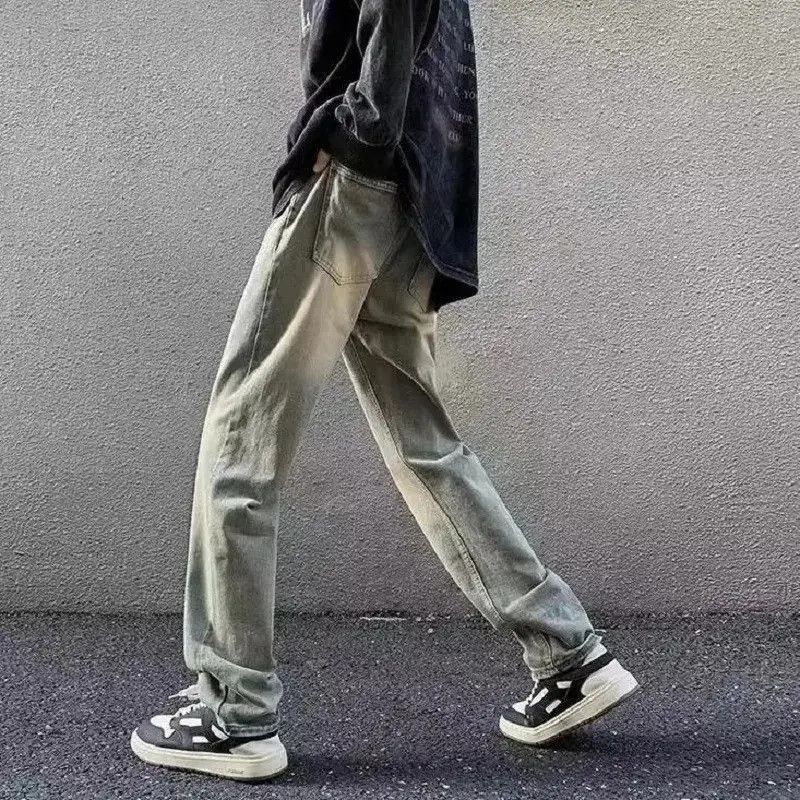 Japanese Brand Retro straight leg loose fitting jeans Size US 32 / EU 48 - 5 Thumbnail