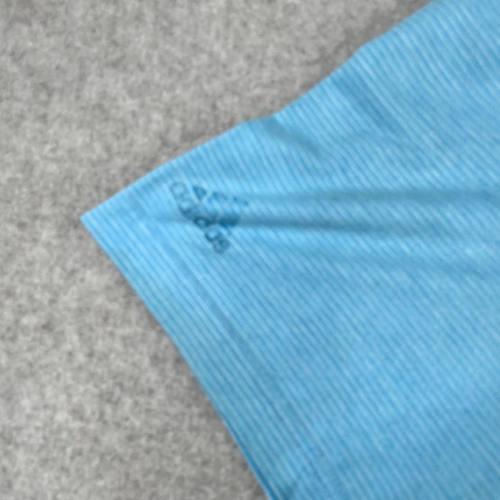 Adidas Adidas Golf Polo Shirt Mens XL Blue Striped Polo Shirt Short Sleeve Stretch Classic Golf Size US XL / EU 56 / 4 - 2 Thumbnail