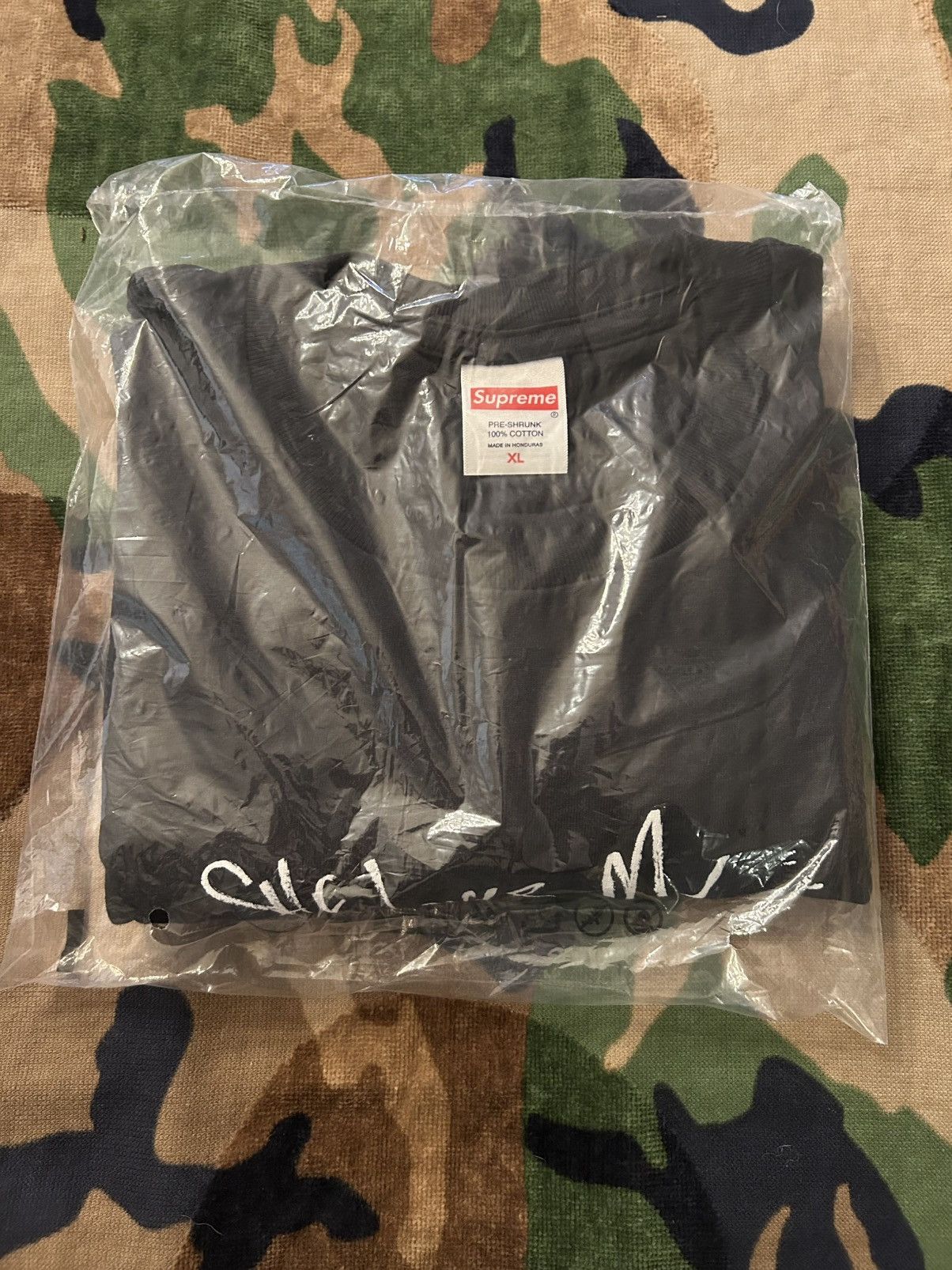 Supreme Max B Tee Black XL SS25