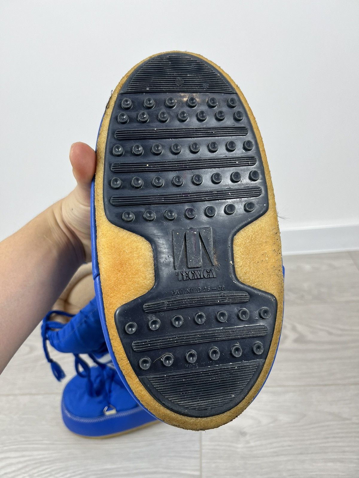 Le Grande Bleu (L.G.B.) Moon Boot Y2K Tecnica Big Logo Hi Top Puffer Boots 35-38 eu Size US 8 / IT 38 - 8 Thumbnail