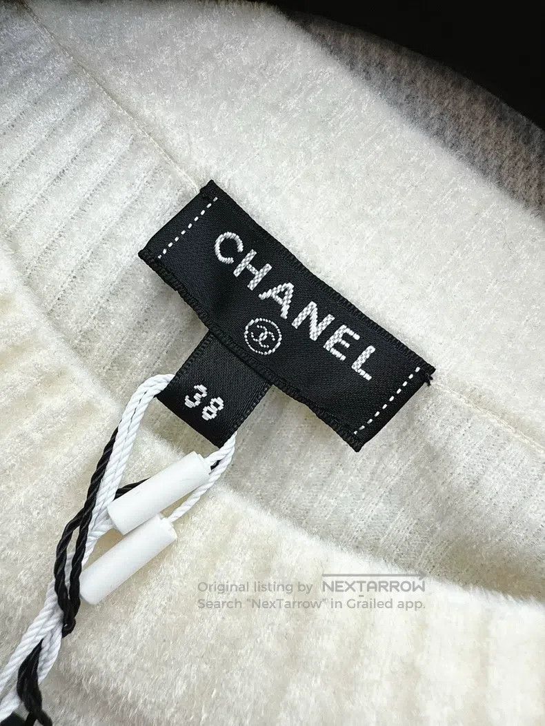 Chanel Chanel 20k equestrian series lace stitching black and whit Size XS / US 0-2 / IT 36-38 - 6 Thumbnail
