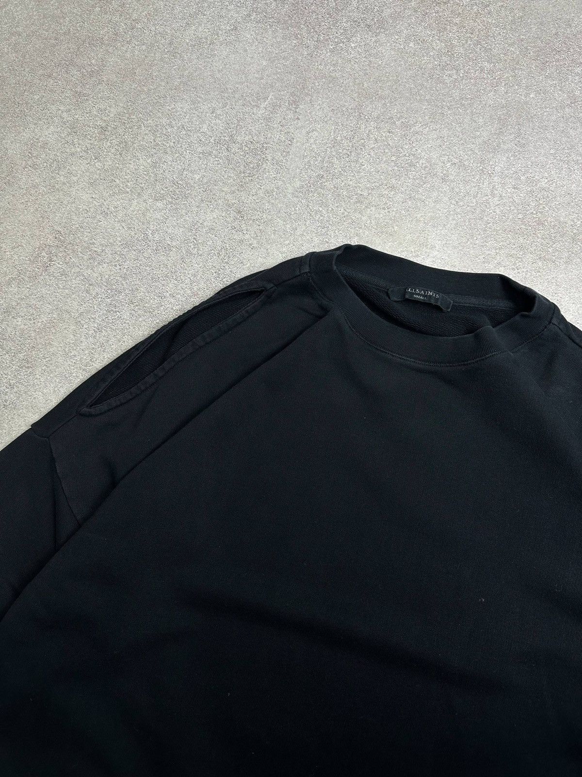 Allsaints Allsaints Black Mens Sweatshirt Rare Crewneck Black S Size US S / EU 44-46 / 1 - 4 Thumbnail