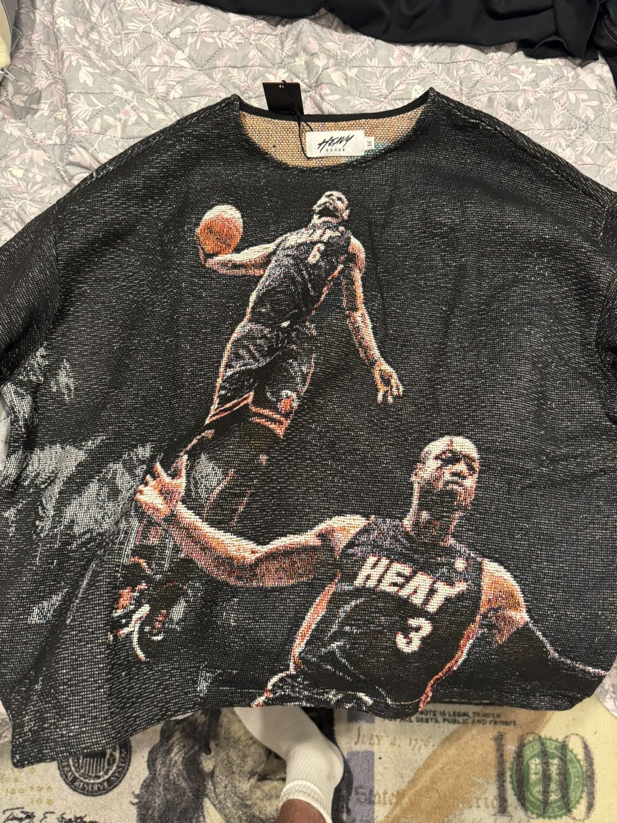 NBA TAPESTRY WADE X LEBRON DUNK Size US M / EU 48-50 / 2 - 1 Thumbnail