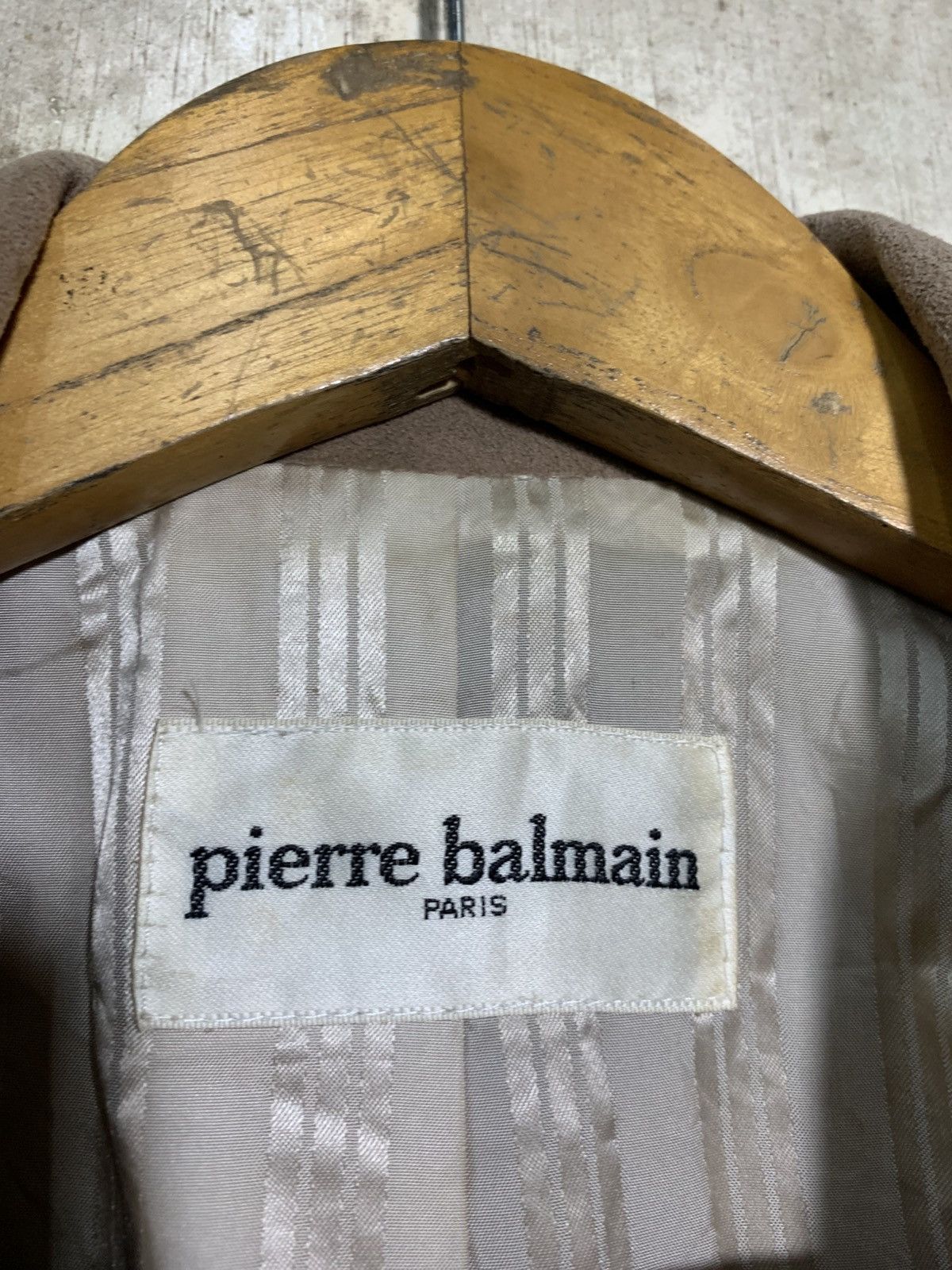 Balmain × Pierre Balmain 🔥PIERRE BALMAIN MOLESKIN ROBE STYLE Size US M / EU 48-50 / 2 - 9 Thumbnail