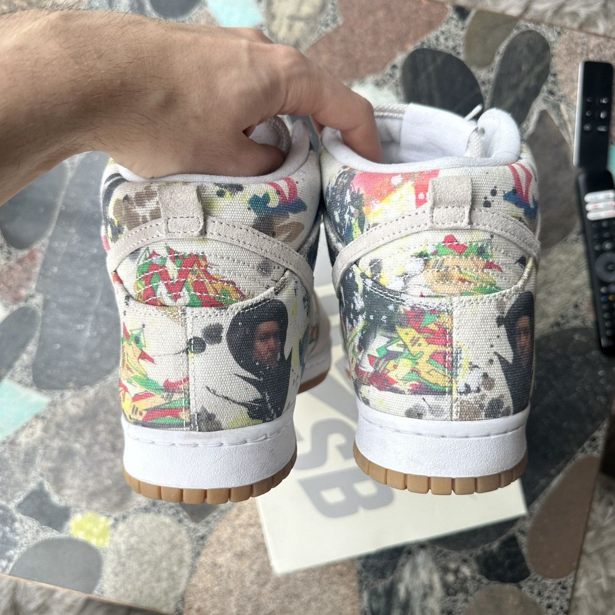 Supreme x Nike sb dunk rammellzee high