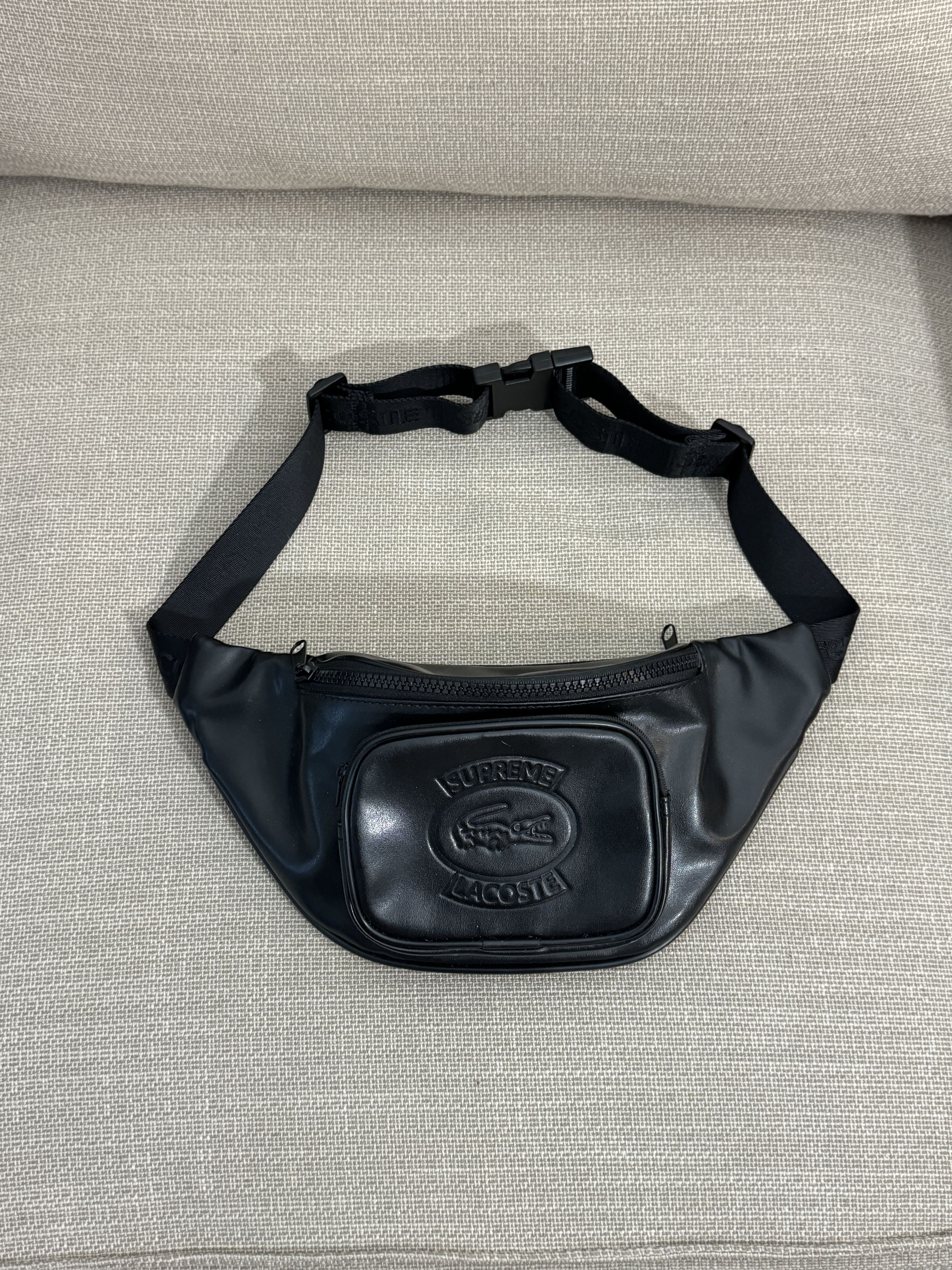 SUPREME X LACOSTE newest FANNY PACK