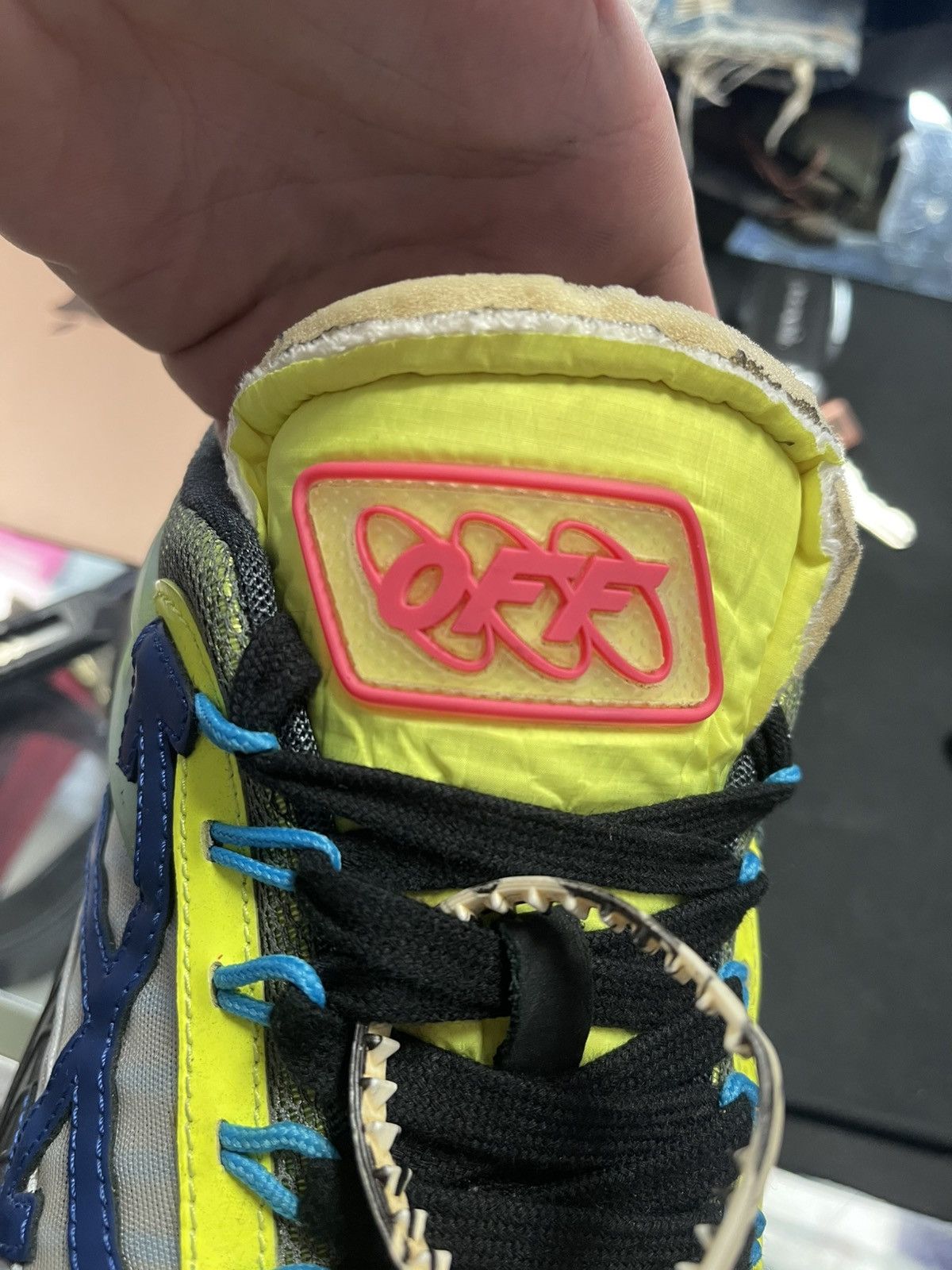 Off-White Size 8US/41EU - Off-White Odsy 1000 Men's Sneakers Size US 8 / EU 41 - 12 Thumbnail