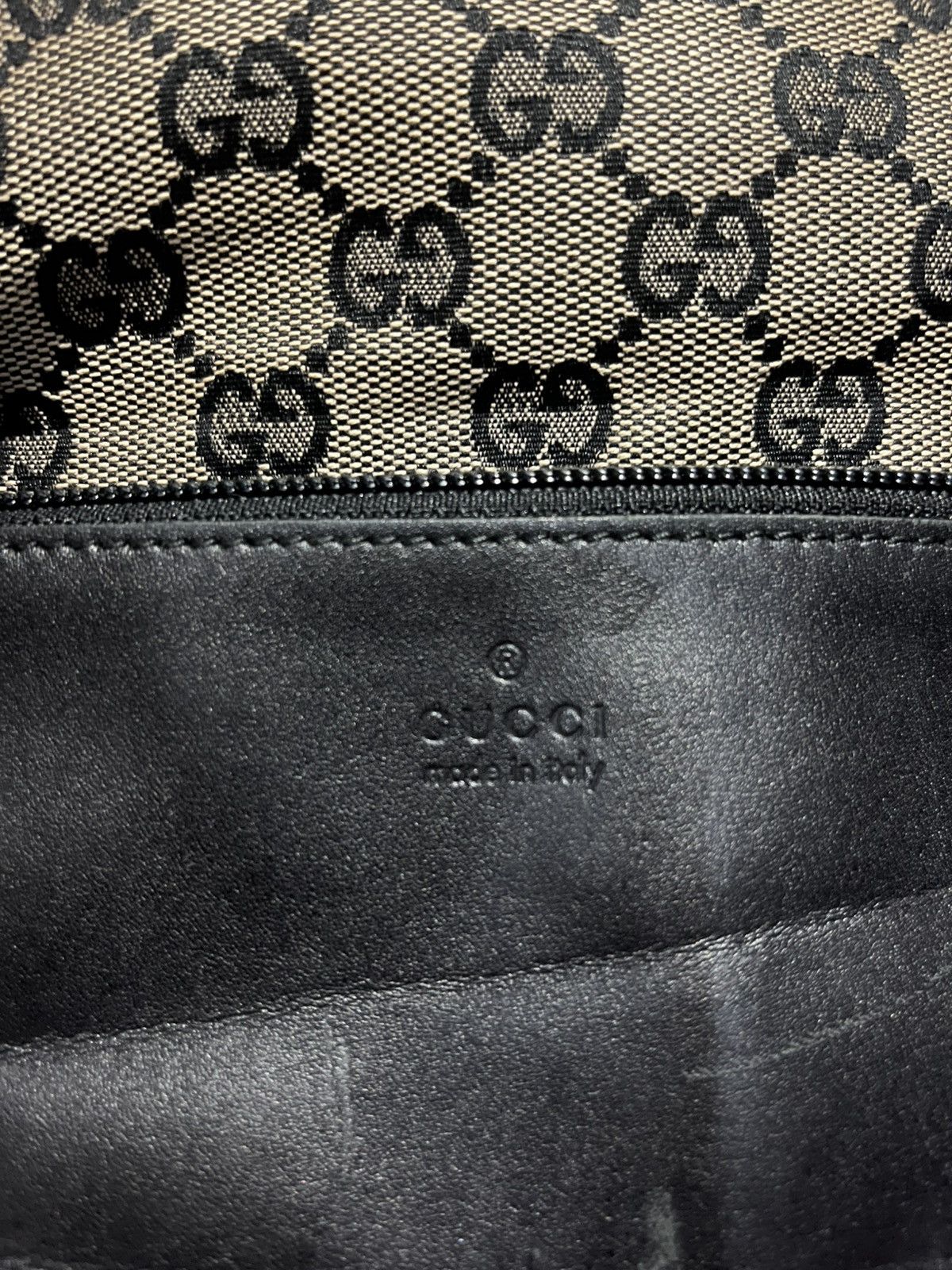 Gucci GUCCI GG Canvas Tote Bag Beige Size ONE SIZE - 6 Thumbnail