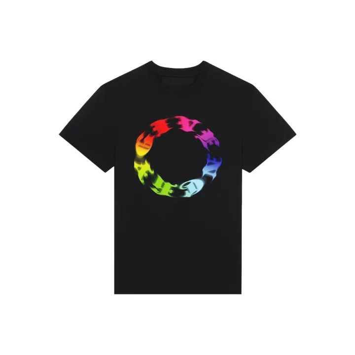 Givenchy Givenchy Rainbow Print Short Sleeve T-Shirt Size US XS / EU 42 / 0 - 1 Thumbnail