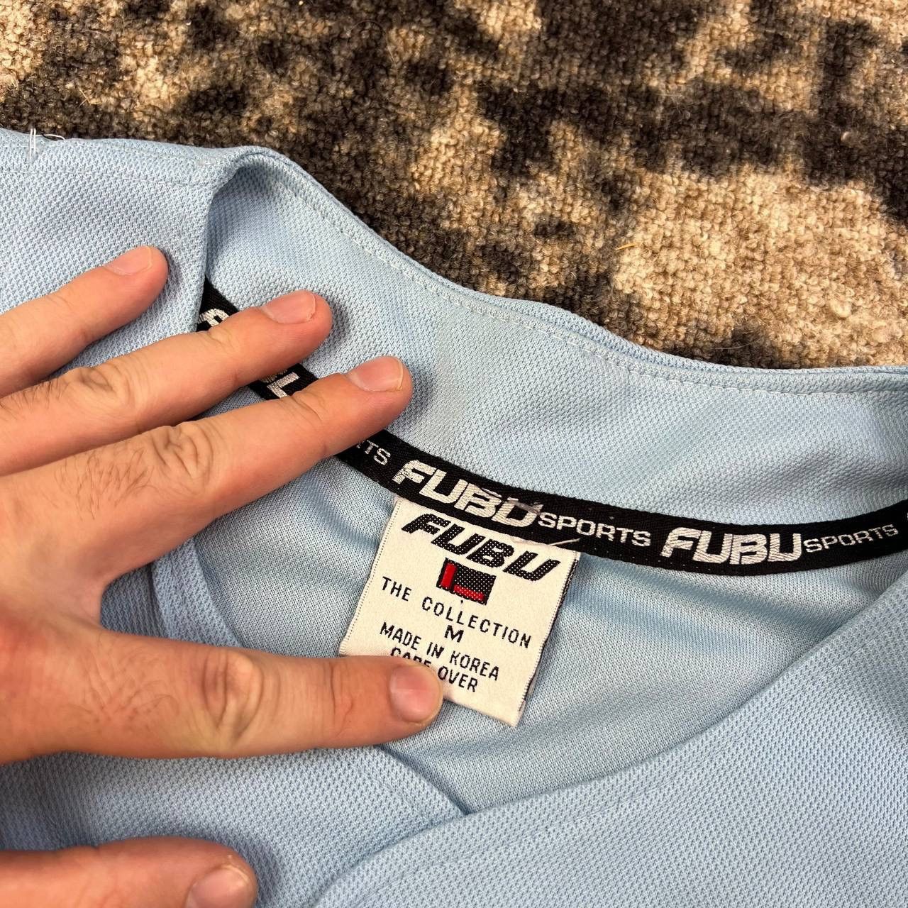 Fubu Fubu Vintage Big Embroidered Logo Button Up Jersey Size US M / EU 48-50 / 2 - 5 Thumbnail